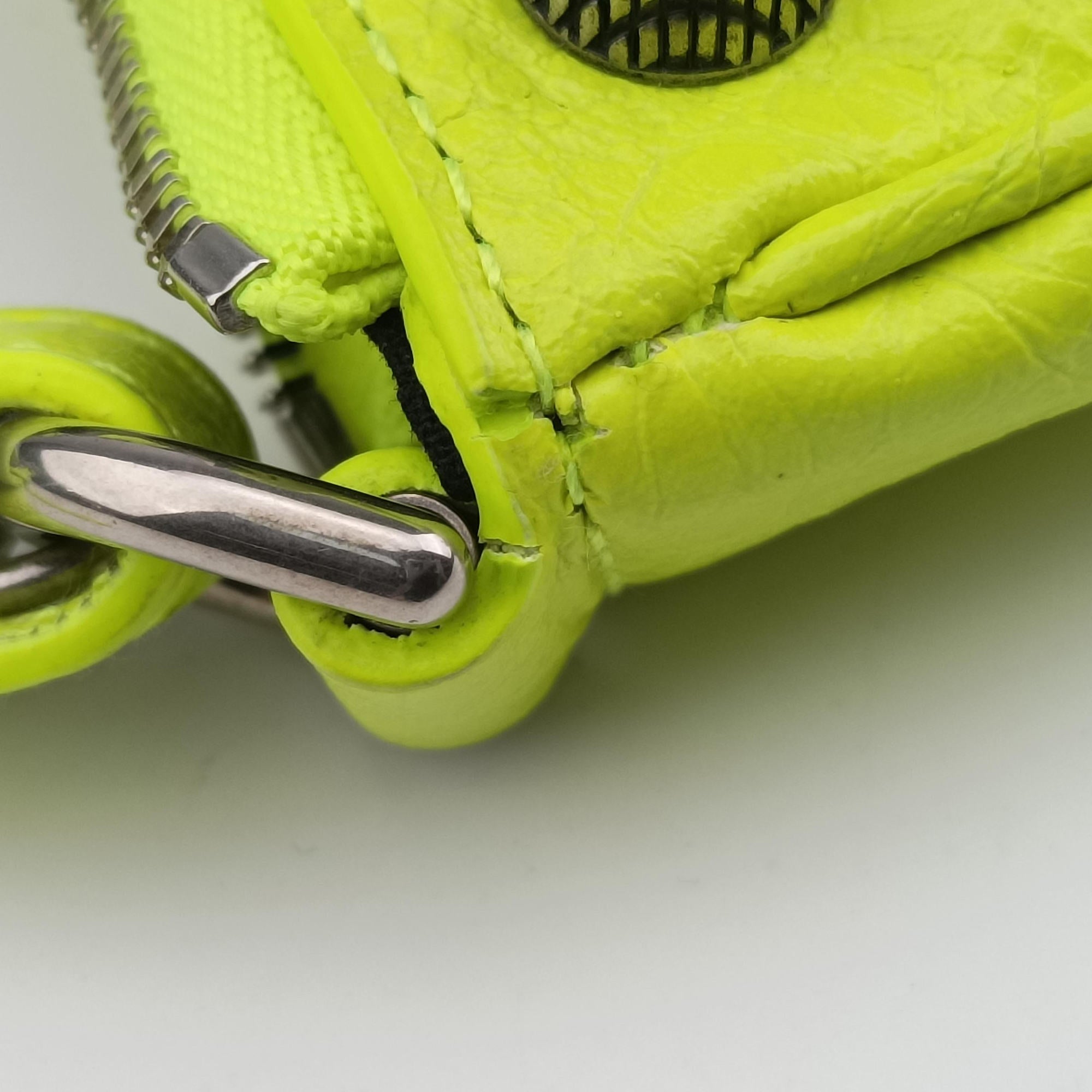 Le Cagole Green lambskin 695814.7206.R.493075ルカゴール グリーン ラムスキン 695814.7206.R.493075