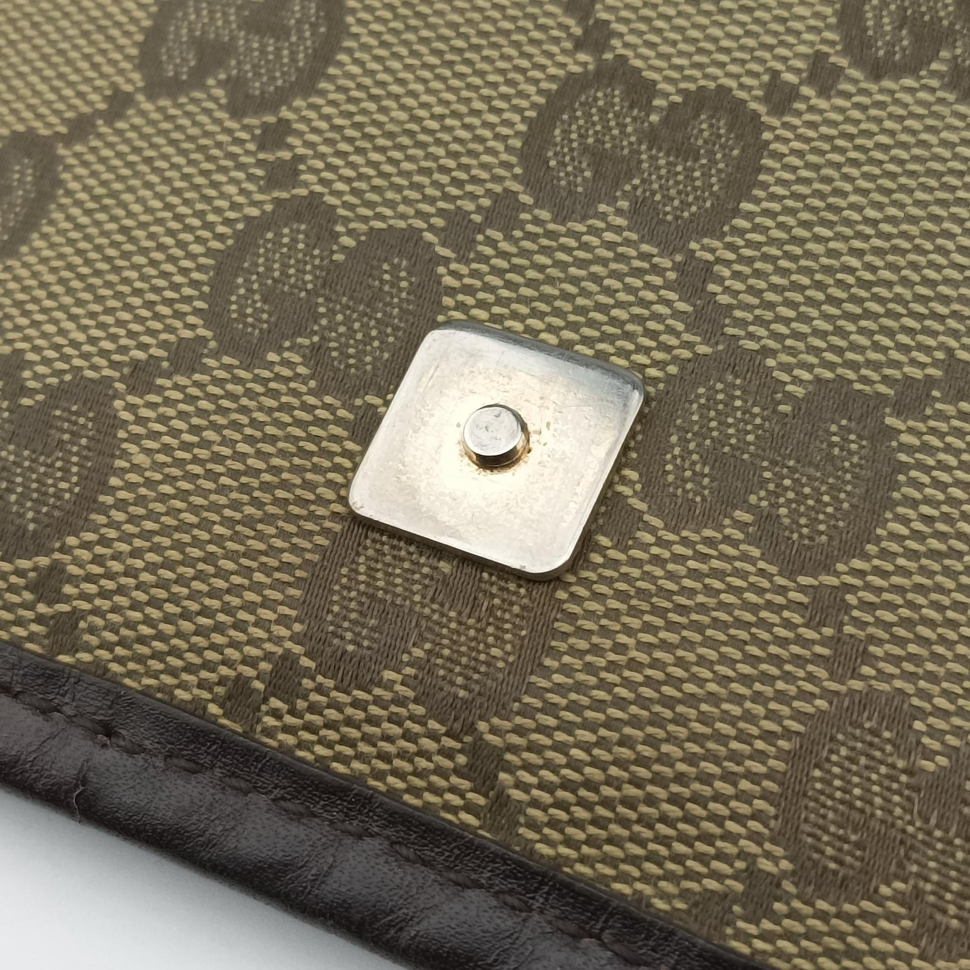 GG Supreme DiaperBag Brown canvas 233052 G8284728GGスプリーム マザーズバッグ ブラウン キャンバス 233052 G8284728