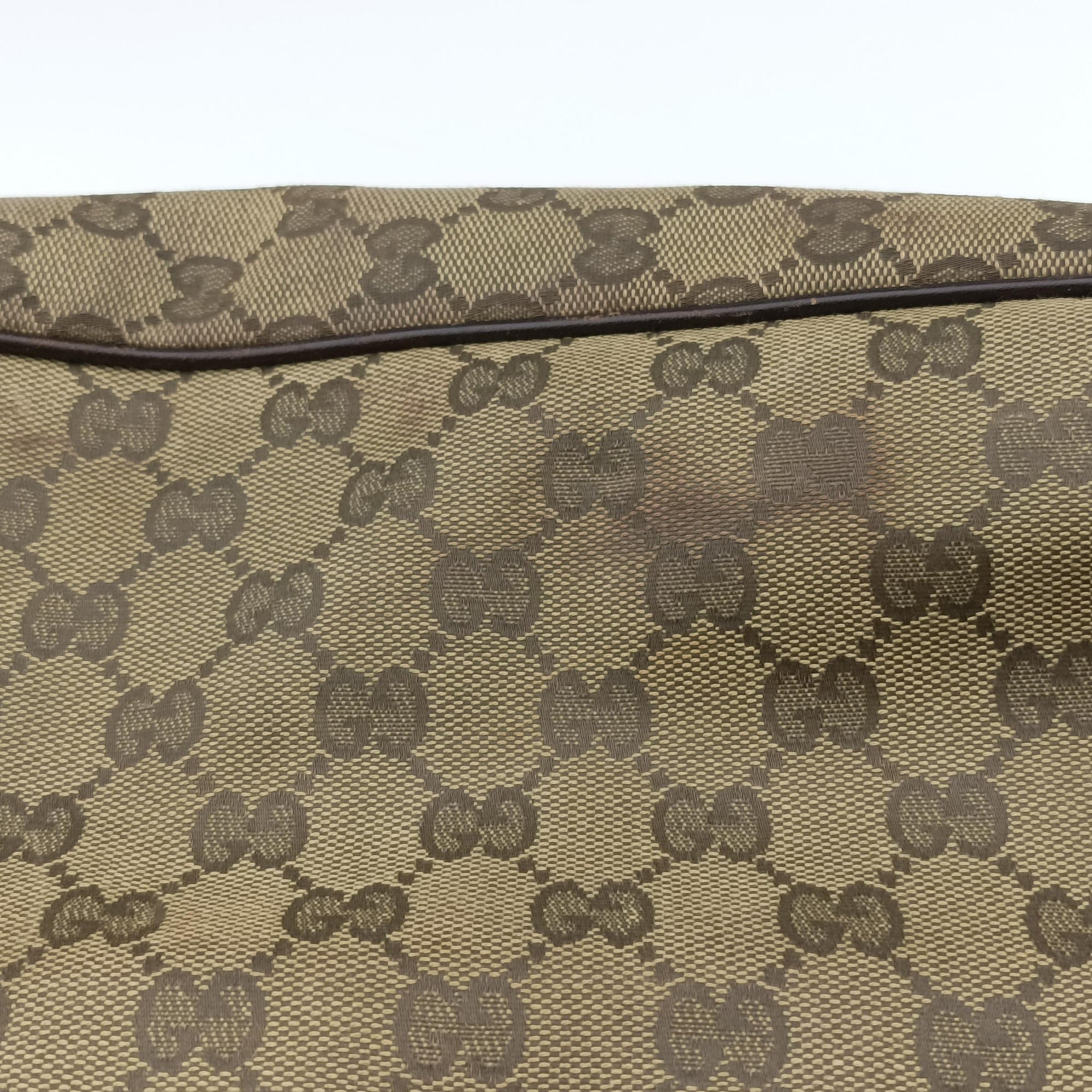 GG Supreme DiaperBag Brown canvas 233052 G8284728GGスプリーム マザーズバッグ ブラウン キャンバス 233052 G8284728