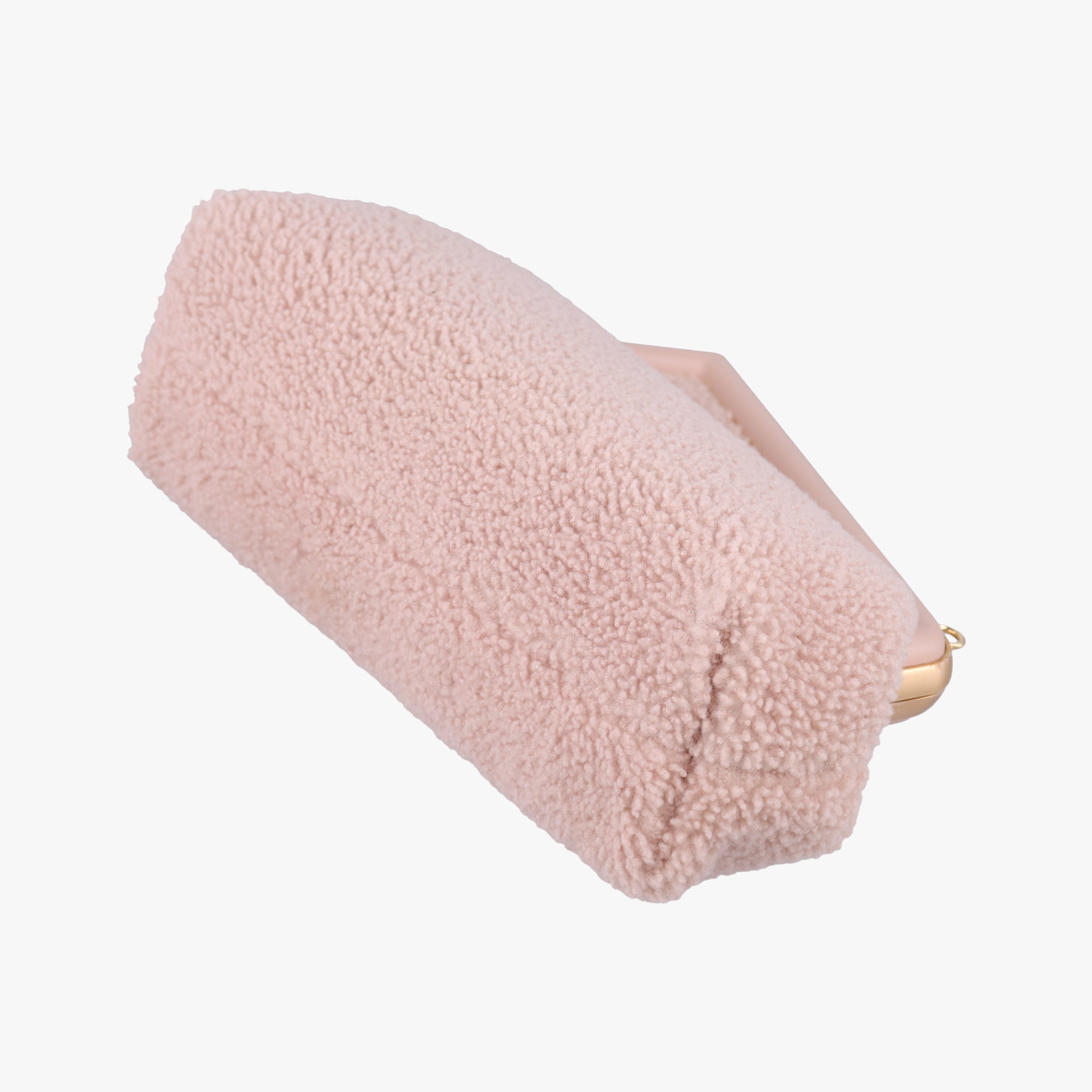 First Pink shearing×leather 8BP129 8BP129 AHNA 219-8241ファースト ピンク ボア×レザー 8BP129 8BP129 AHNA 219-8241