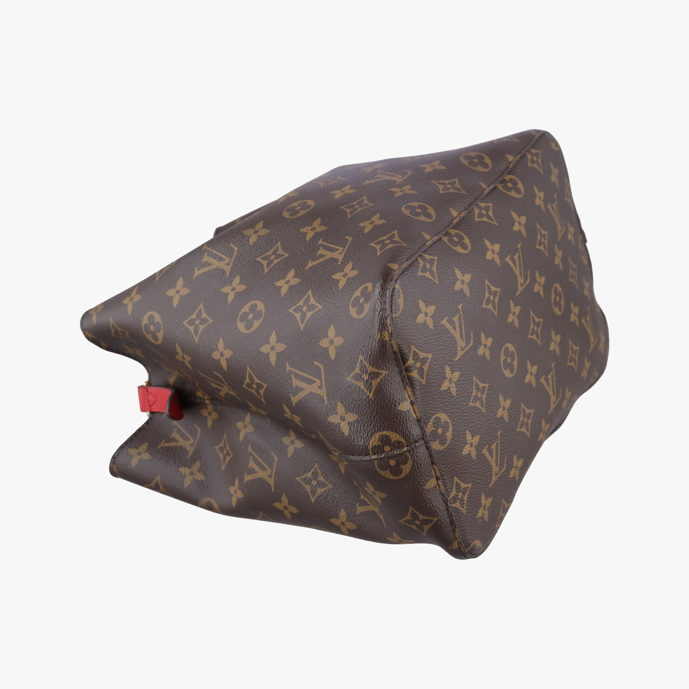 NeoNoe BrownxCoquelicot Monogram CanvasxLeather M44021 NZ0158ネオノエ モノグラム/ブラウンxコクリコ モノグラム キャンバスxレザー M44021 NZ0158
