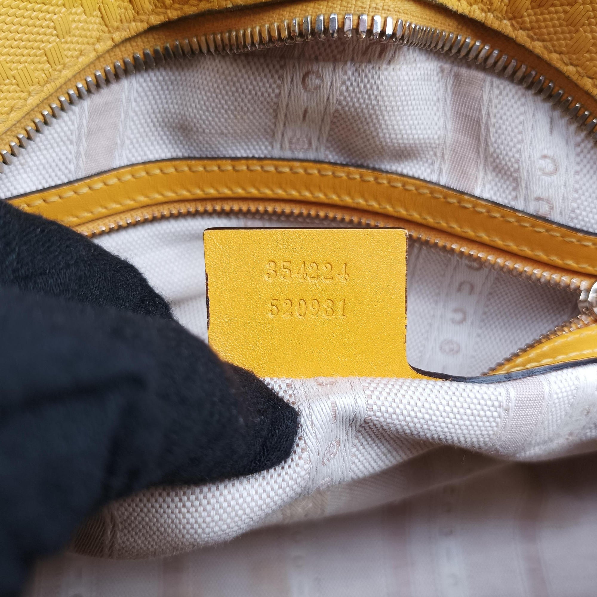 Bright Diamante Yellow Leather 354224 B016271447ブライトディアマンテ イエロー レザー 354224 B016271447
