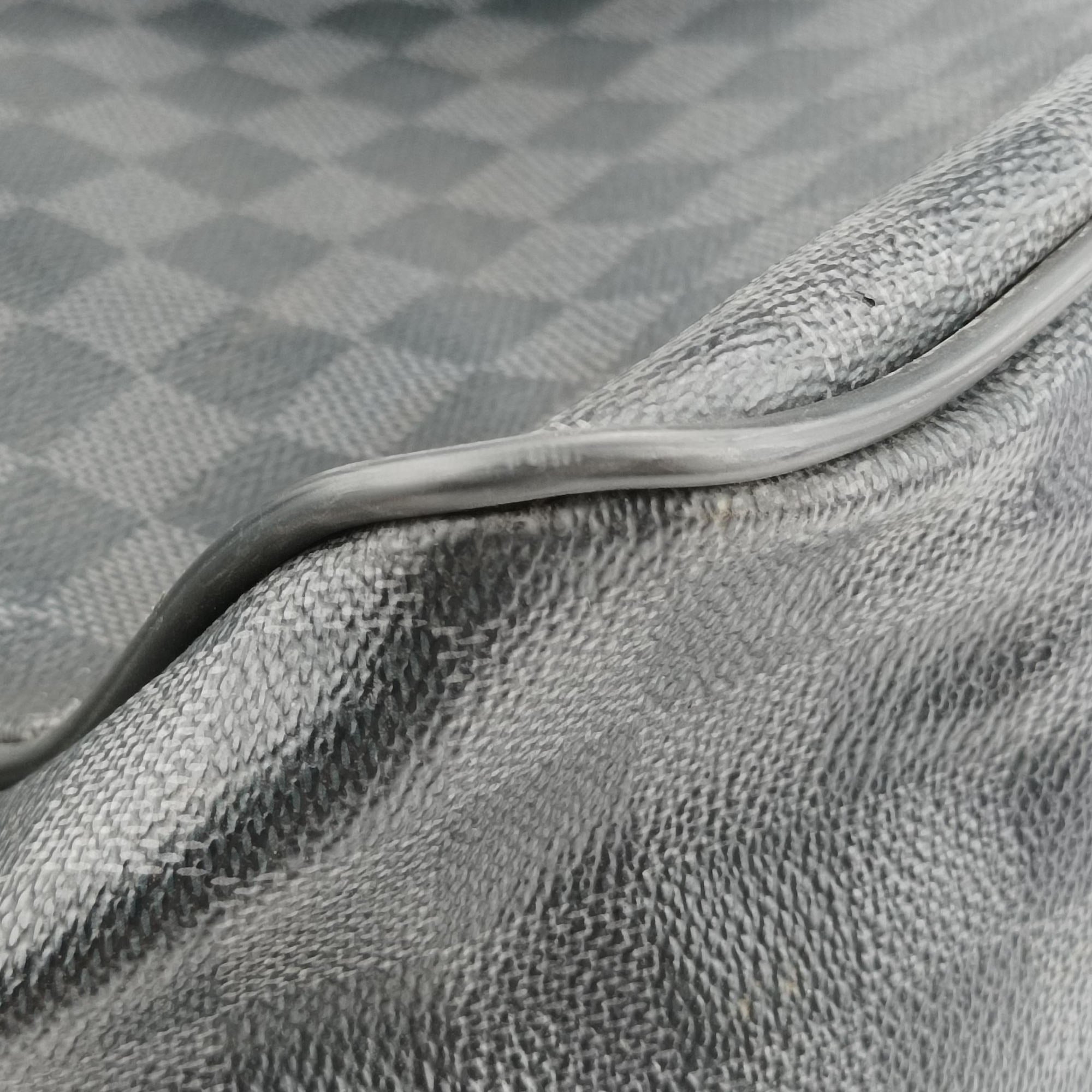Overnight Black×Navy Damier Graphite N41004 FL0165オーバーナイト ブラック×ネイビー ダミエ グラフィット N41004 FL0165