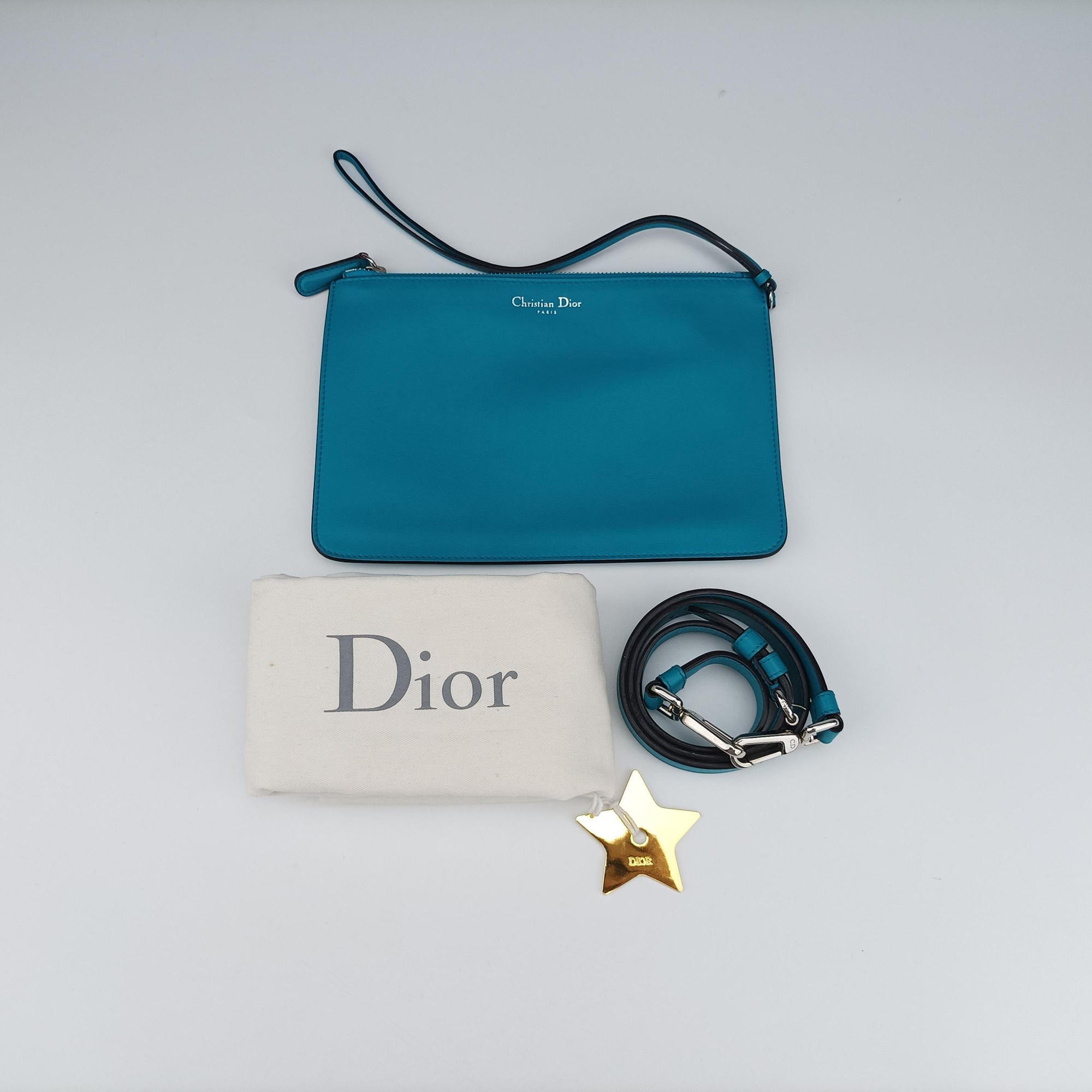 Diorissimo Blue Leather 09-MA-0153ディオリッシモ ブルー レザー 09-MA-0153