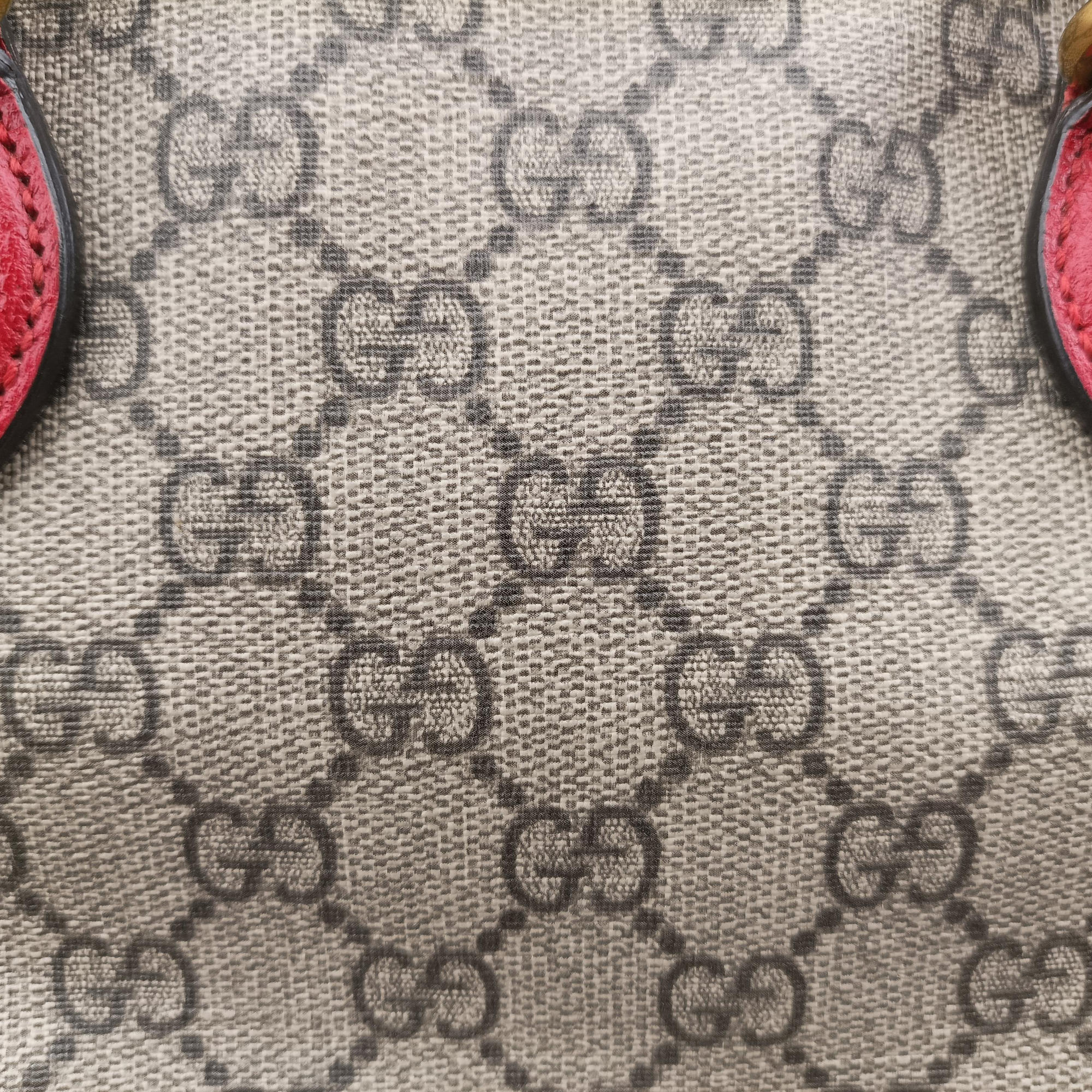 GG Supreme Bosco PATCHED beige×multi PVC coated canvas × suede 473887 C023868063GGスプリーム ボスコパッチ ベージュ×マルチ PVCコーティングキャンバス×スエード 473887 C023868063