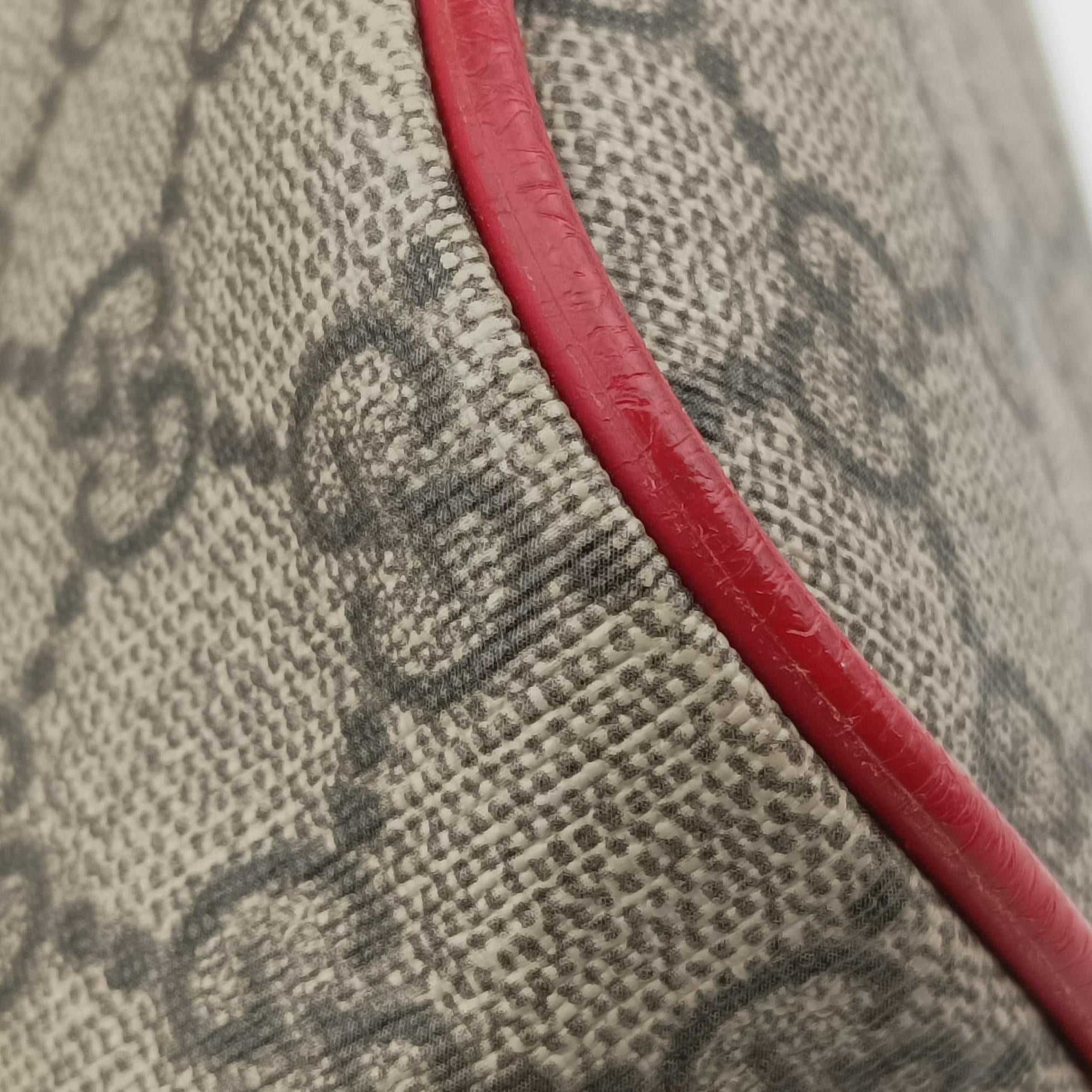GG Supreme Bosco PATCHED beige×multi PVC coated canvas × suede 473887 C023868063GGスプリーム ボスコパッチ ベージュ×マルチ PVCコーティングキャンバス×スエード 473887 C023868063