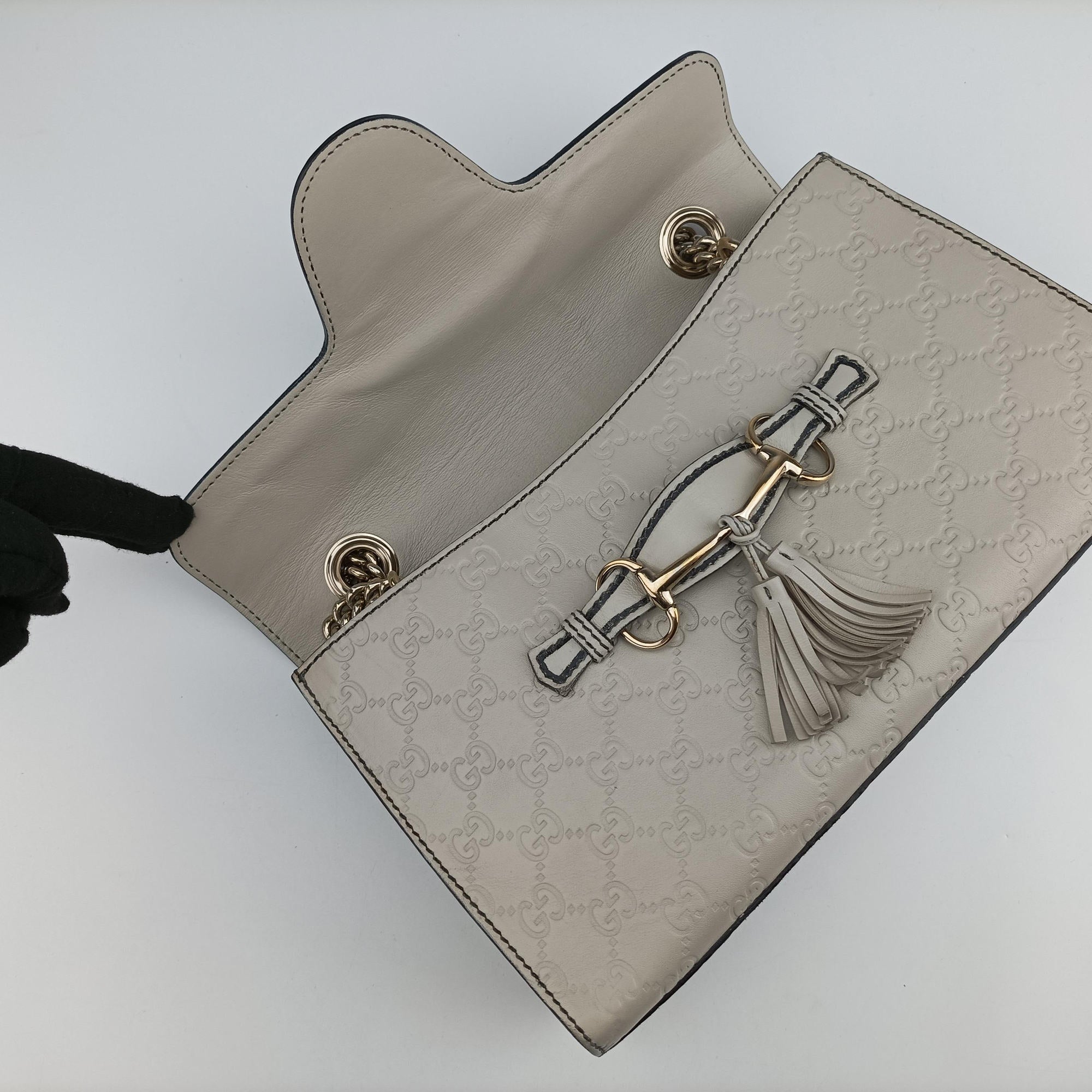 Emily White Leather 295402 C012739906エミリー ホワイト レザー 295402 C012739906