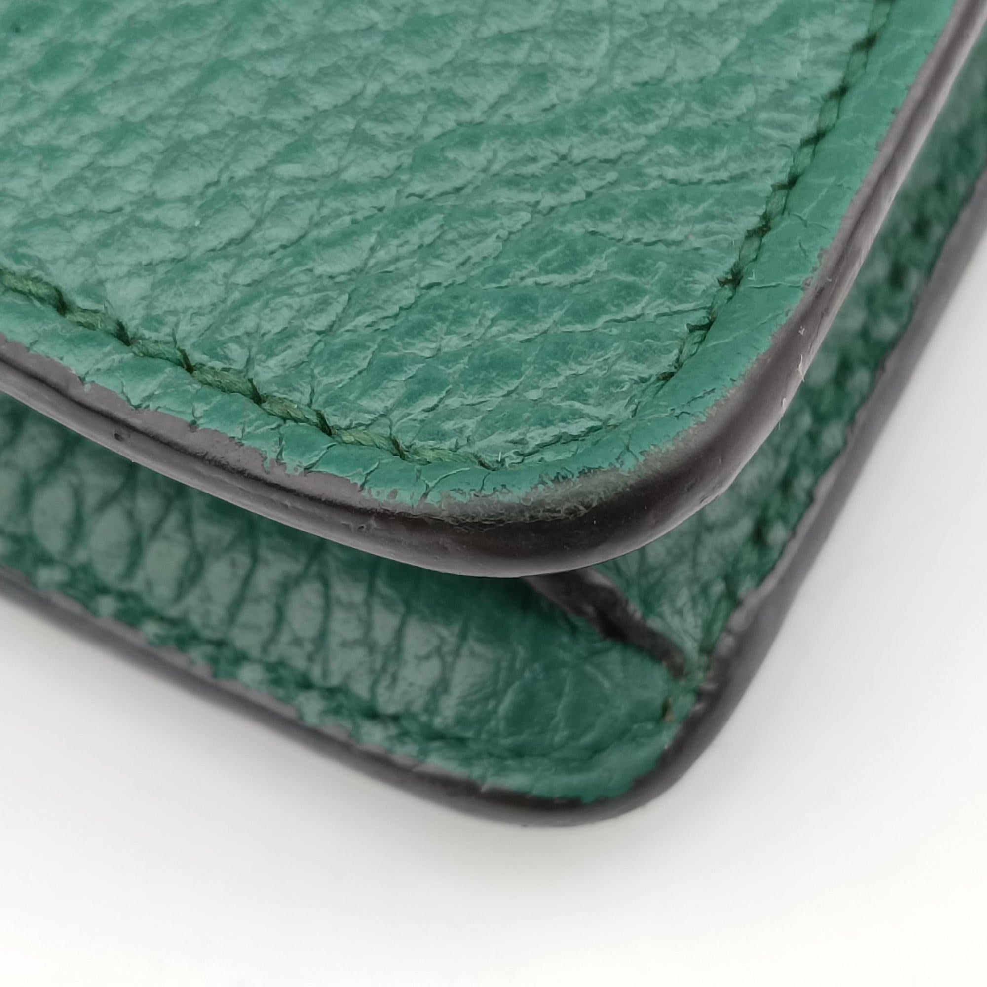 Dionysus Green Leather 421970 H025567579ディオニュソス グリーン レザー 421970 H025567579