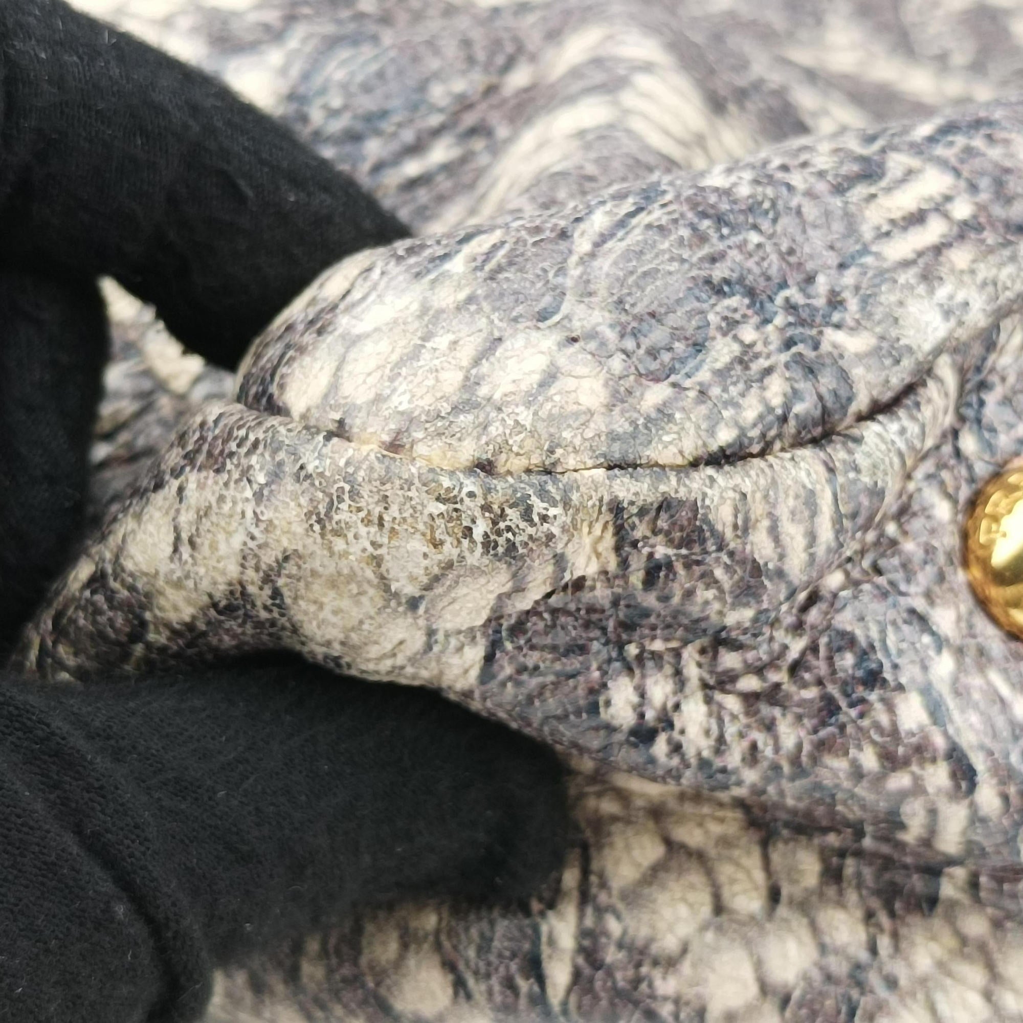 Talco Lace Print Multicolour Leather 31 16タルコレースプリント マルチカラー レザー 31 16