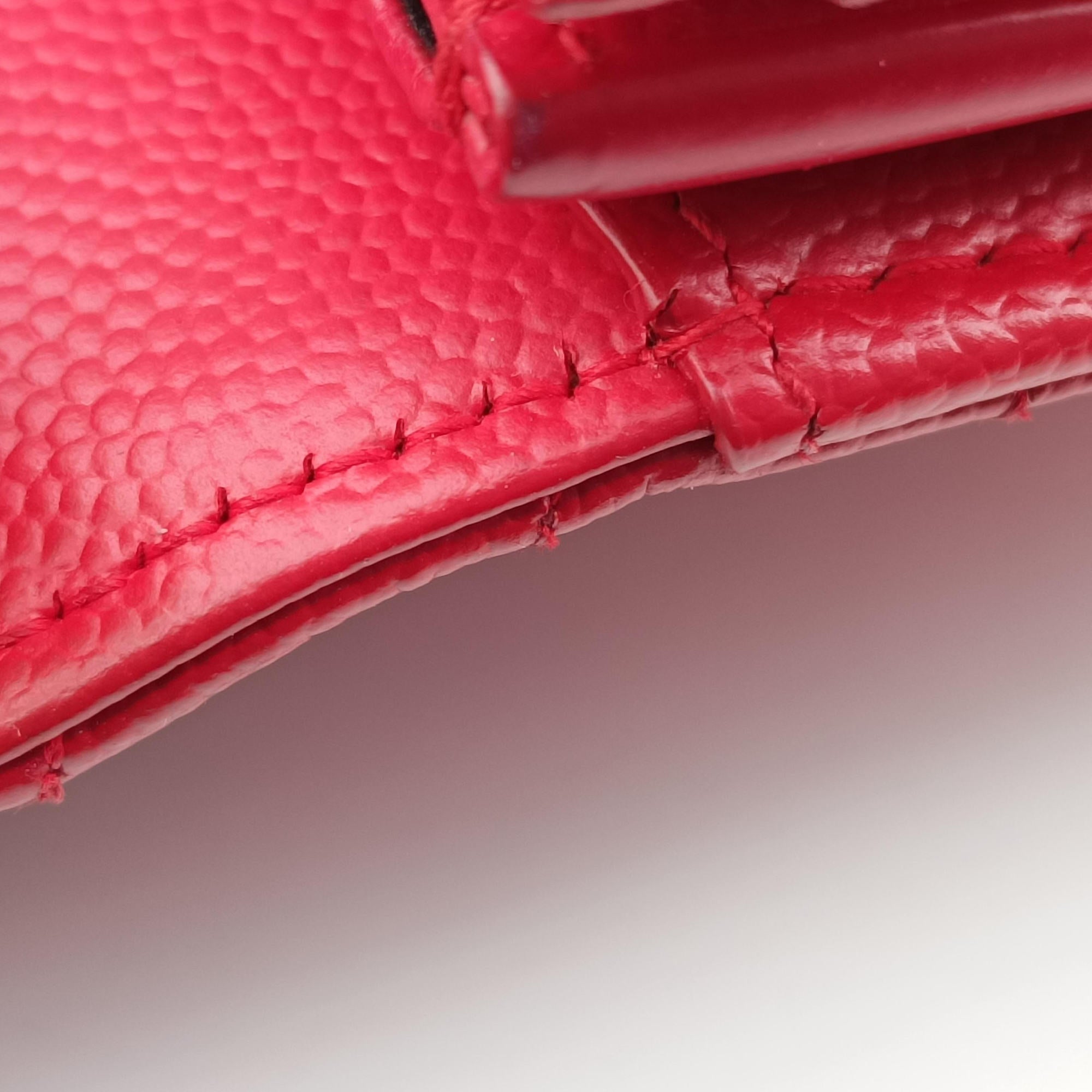 Cassandre Red Caviar Leather 377828 GUE377828.0417カサンドル レッド キャビアレザー 377828 GUE377828.0417