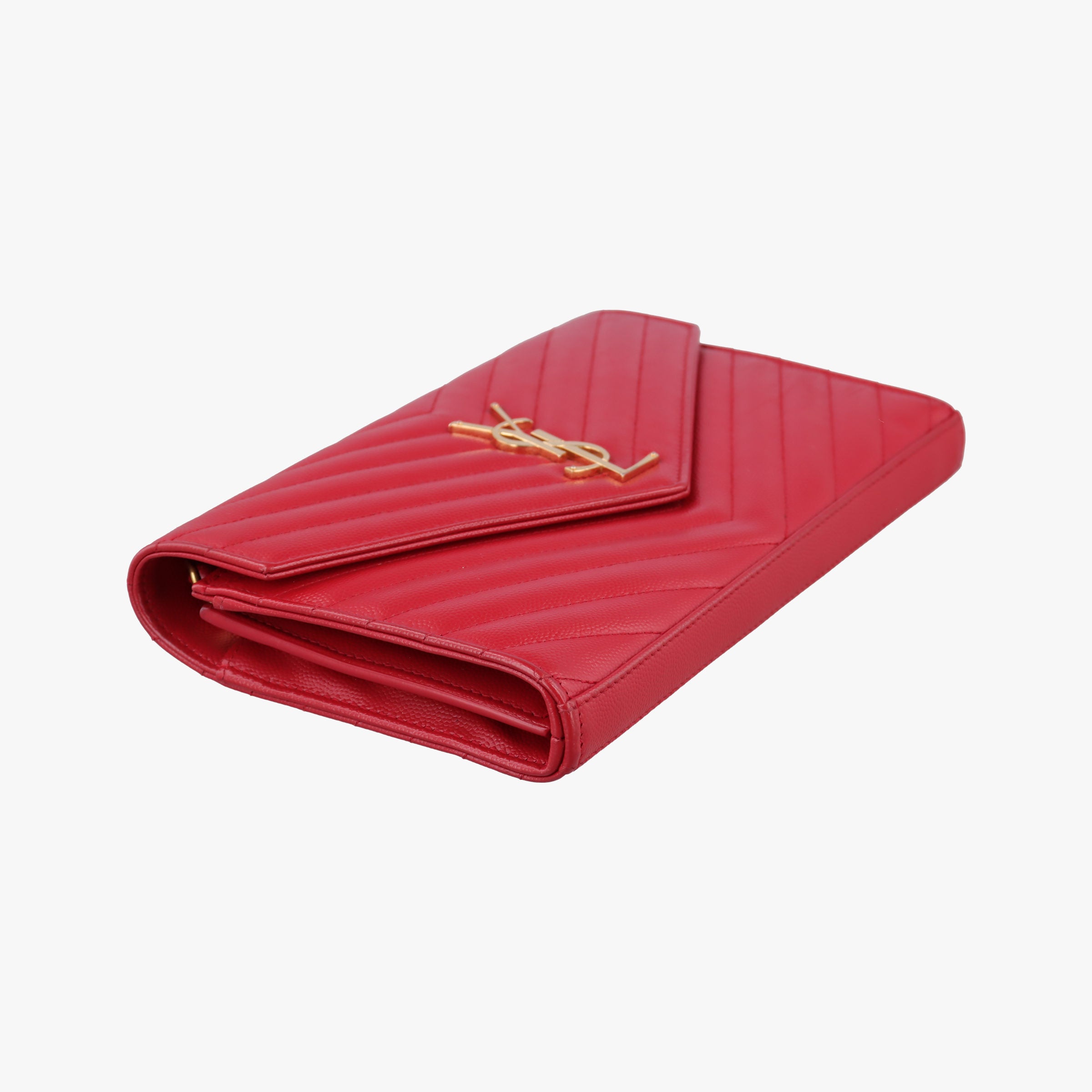 Cassandre Red Caviar Leather 377828 GUE377828.0417カサンドル レッド キャビアレザー 377828 GUE377828.0417