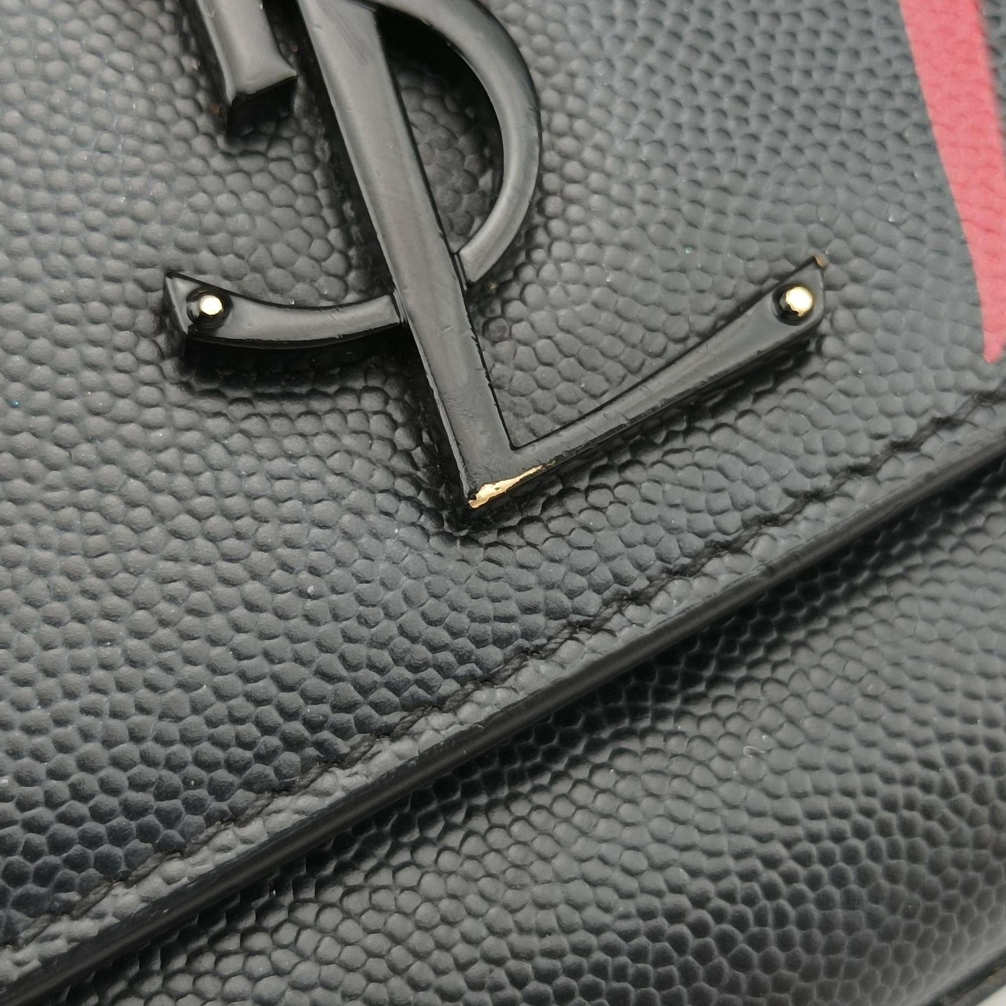 KATE Black×red Caviar Leather 364021 GLT364021.0317ケイト ブラック×レッド キャビア レザー 364021 GLT364021.0317