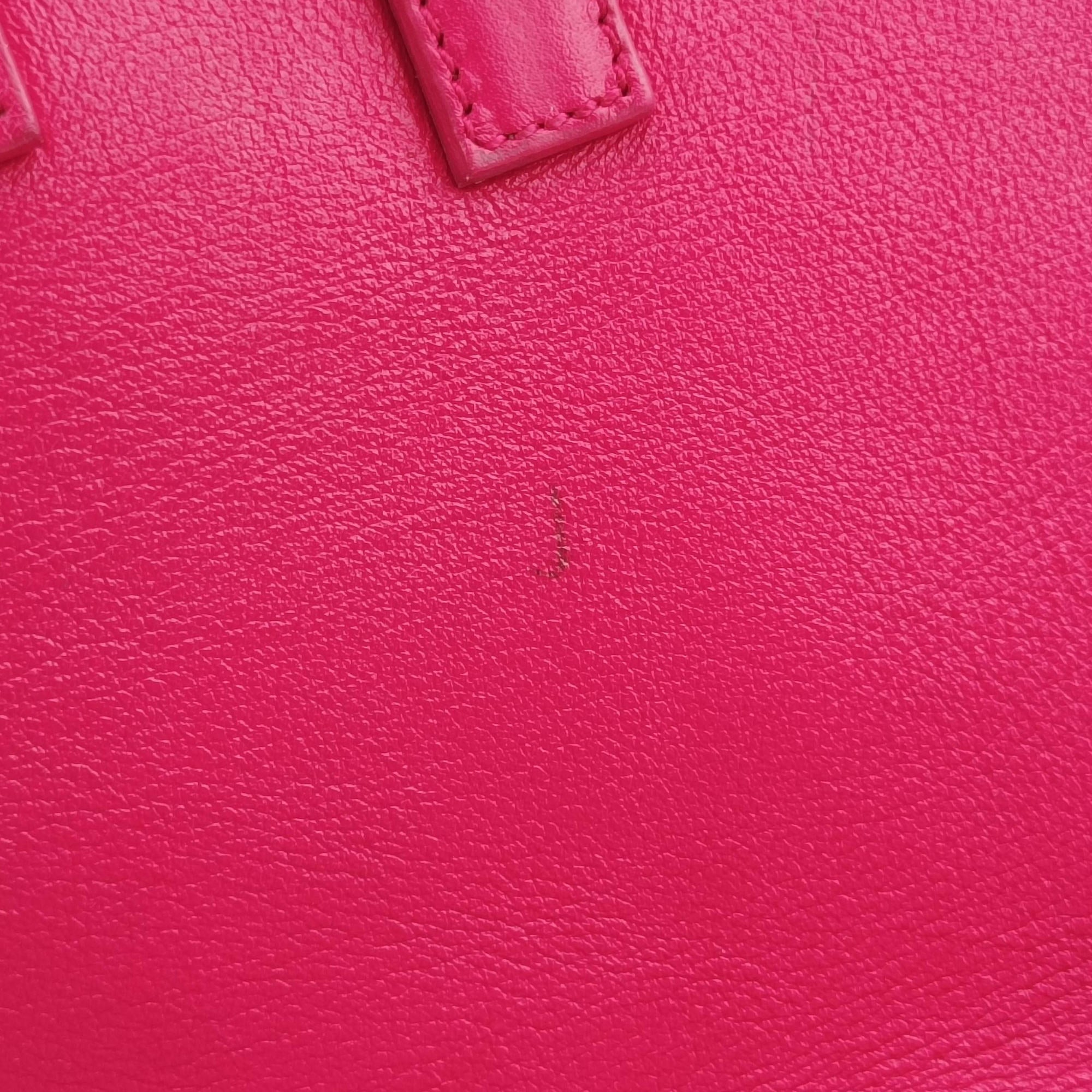 baby cabas Rose Leather 372087 GNR372087.0914ベイビーカバス ローズ レッド レザー 372087 GNR372087.0914