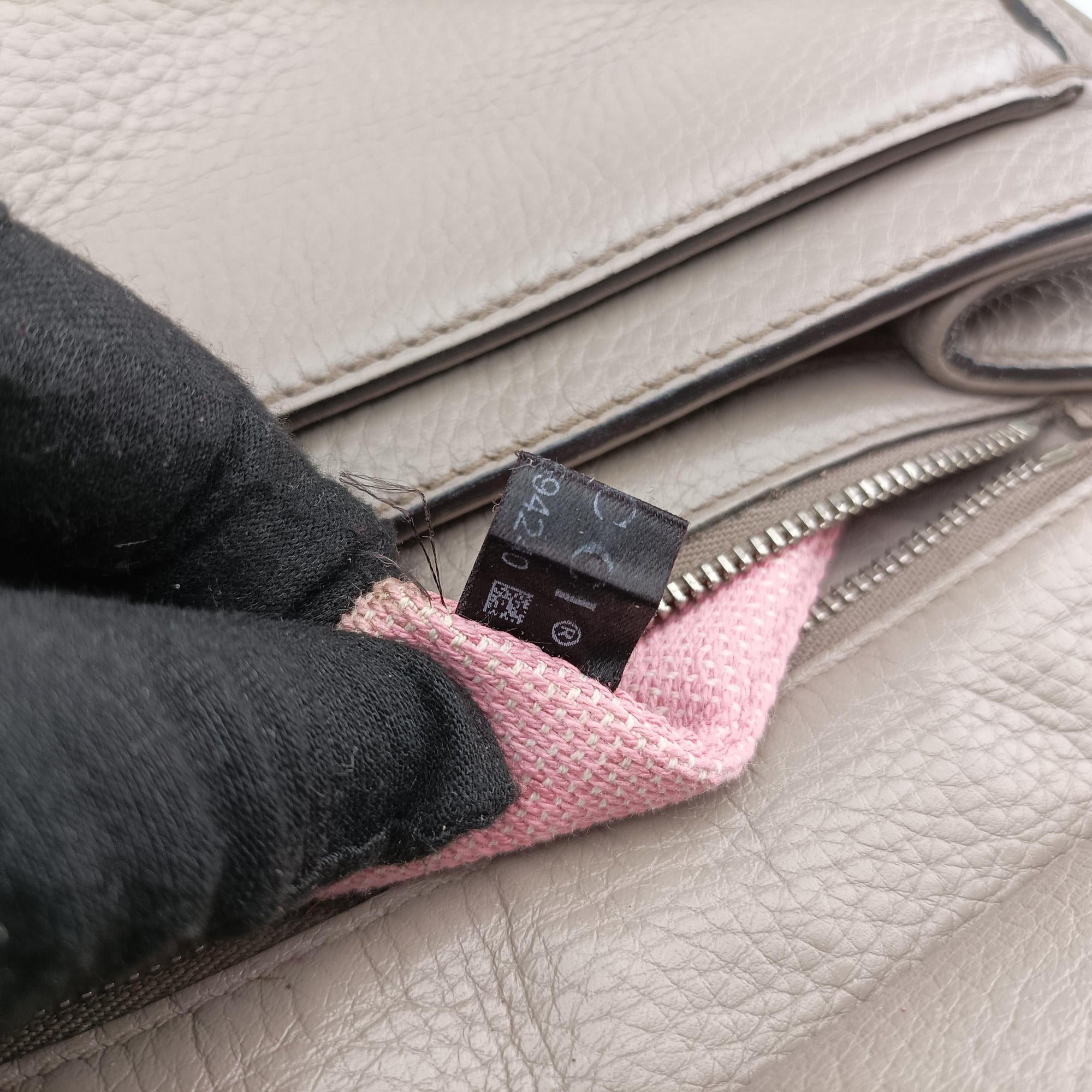Bamboo Daily Grey Leather 370826 G018564240バンブーデイリー グレー レザー 370826 G018564240