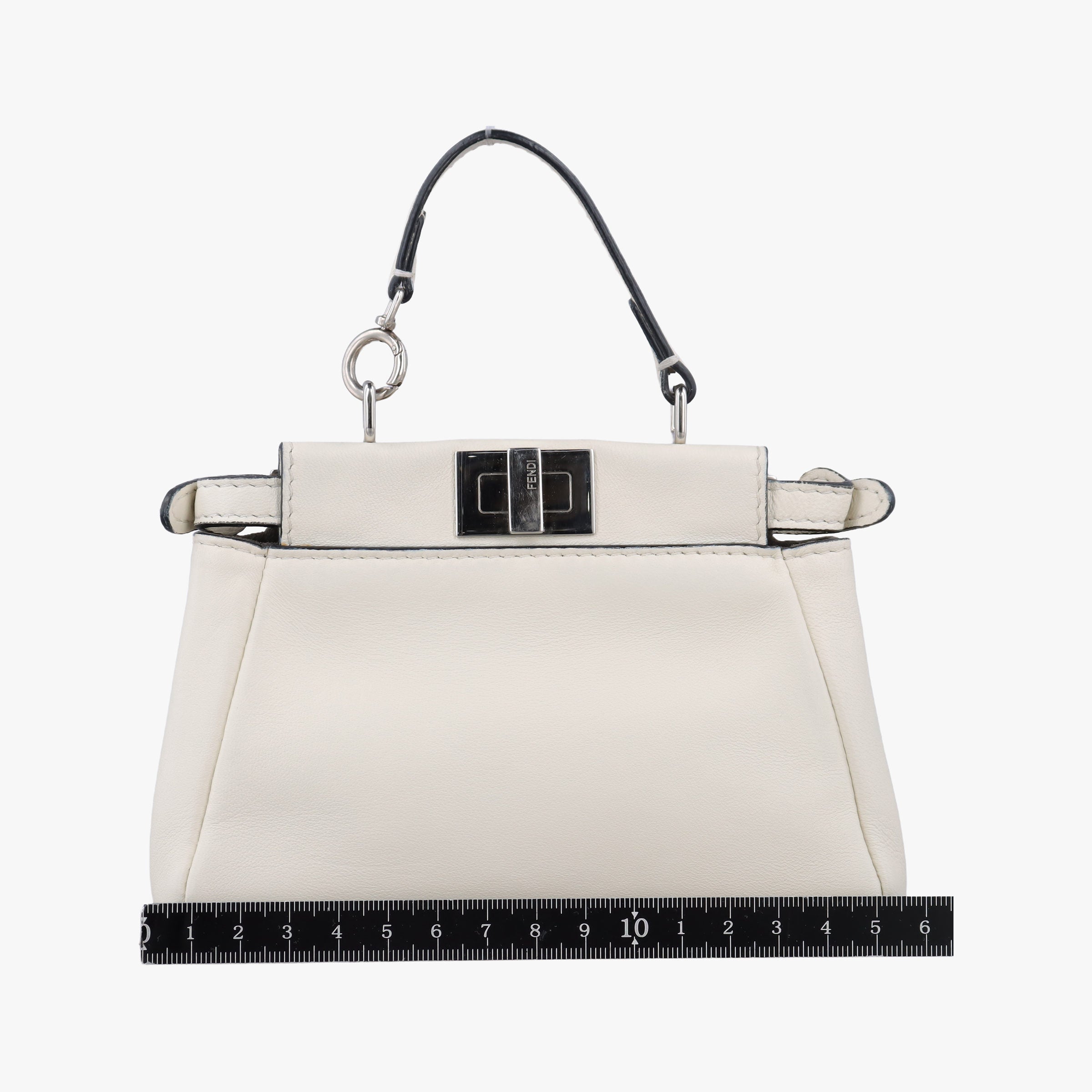 Micro Peekaboo White Leather 8M0355 8M0355-K47-150-0501マイクロピーカブー ホワイト レザー 8M0355 8M0355-K47-150-0501