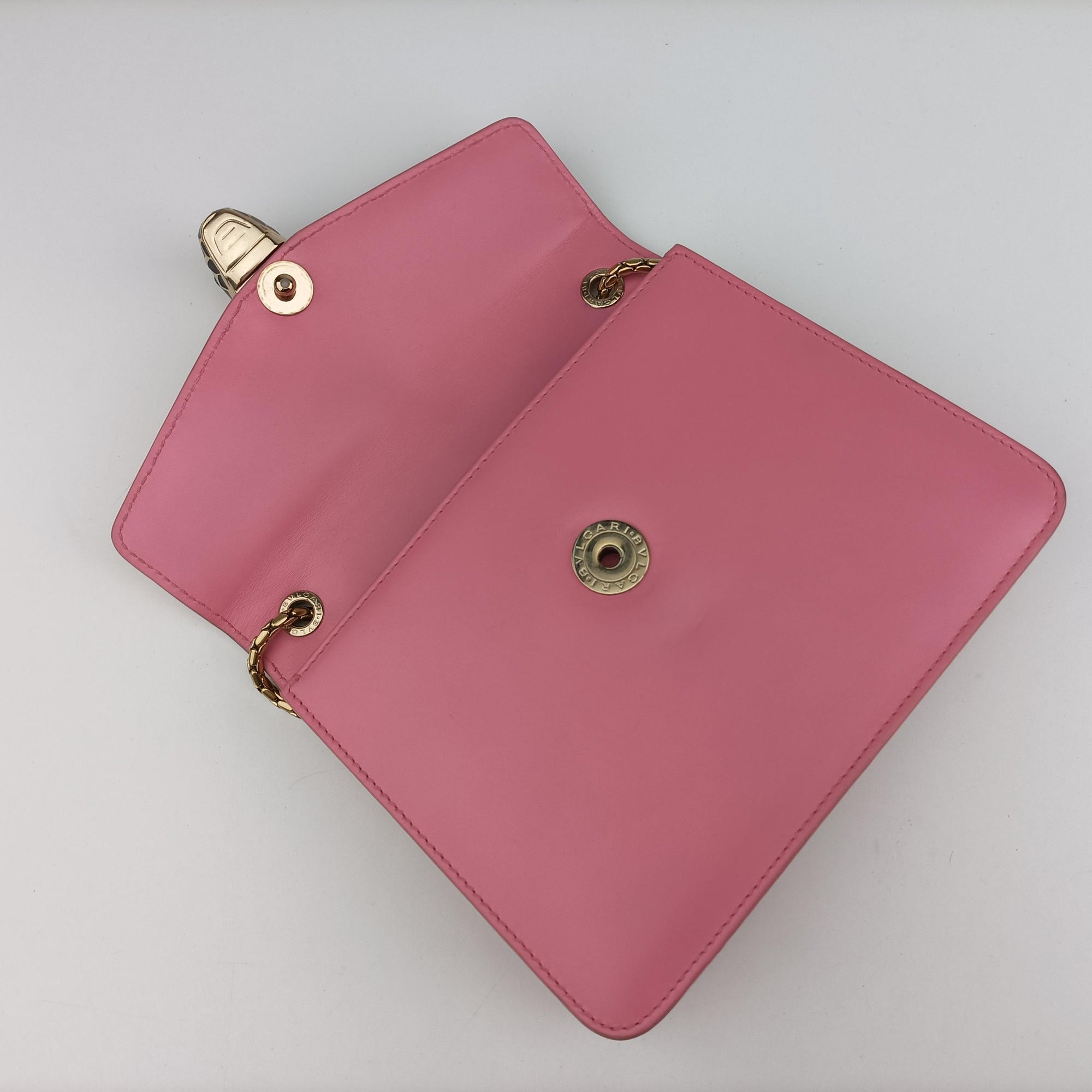 Serpenti Beige × Pink Galuchat Skin×Leather EK.L18.287055セルペンティ ベージュ × ピンク ガルーシャスキン×ザー EK.L18.287055