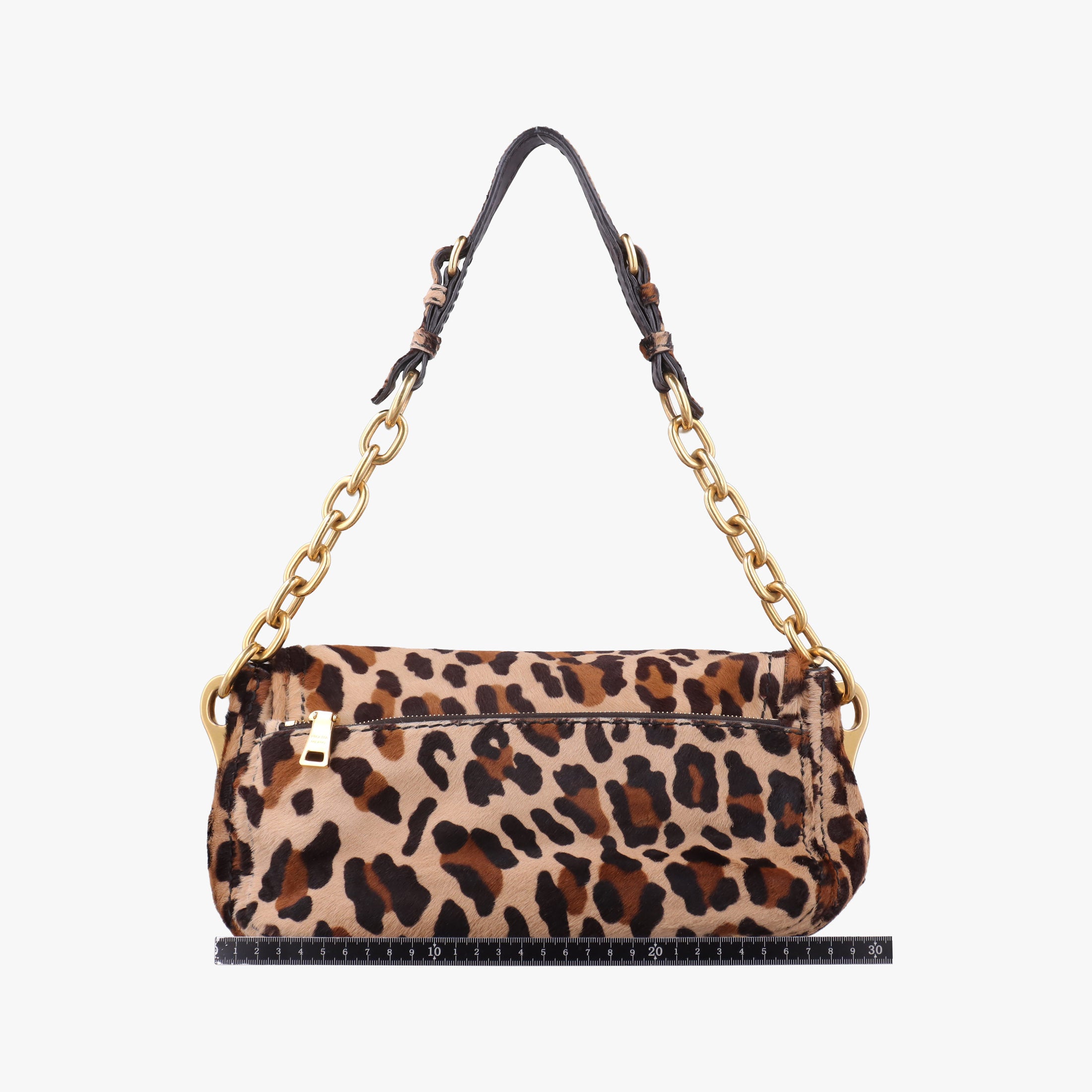 Leopard Print Brown×Multicolour ponyhair 123レオパード プリント ブラウン×マルチカラー ハラコ 123