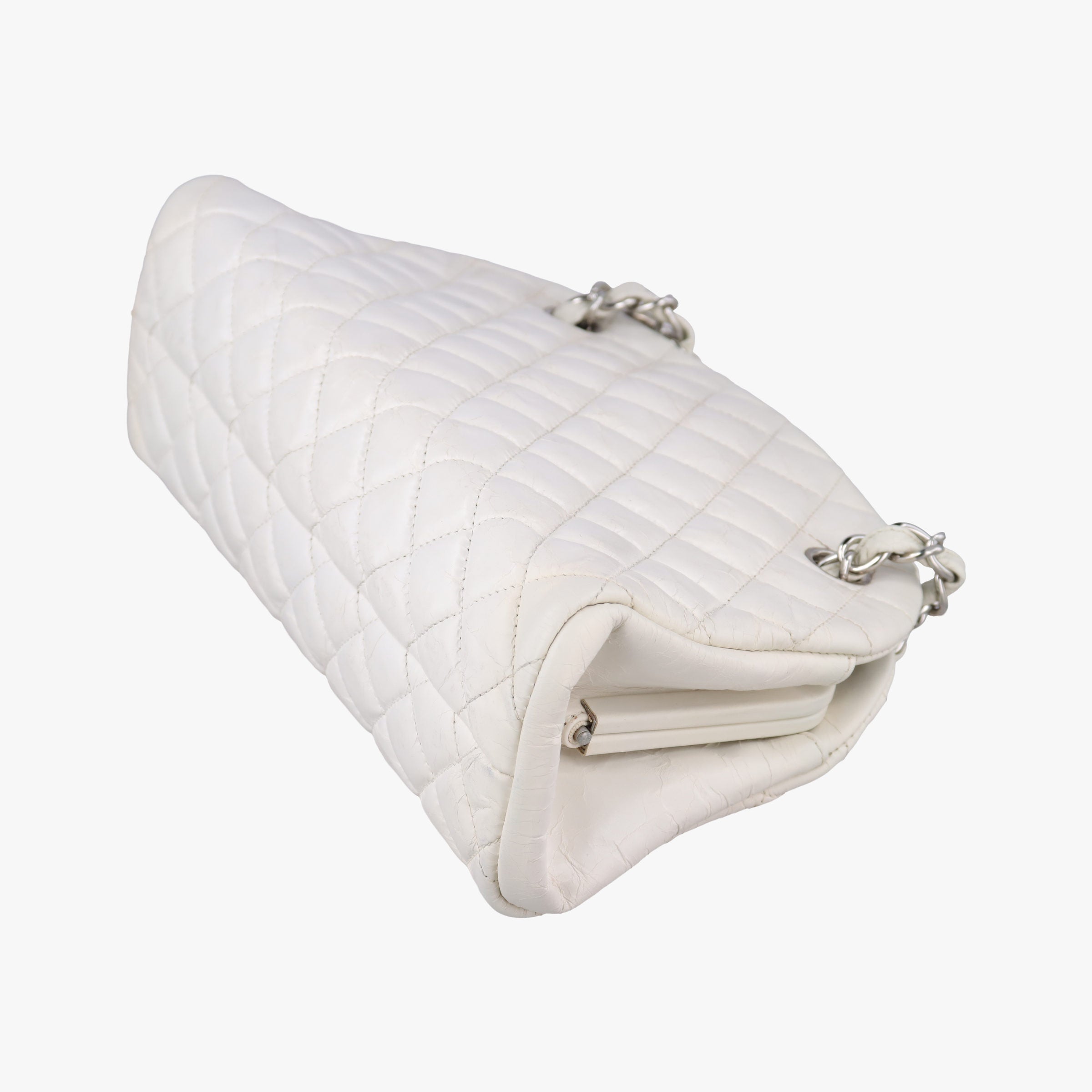 Mademoiselle Bowling White Leather A66868 15744670マドモアゼル ボーリング ホワイト レザー A66868 15744670