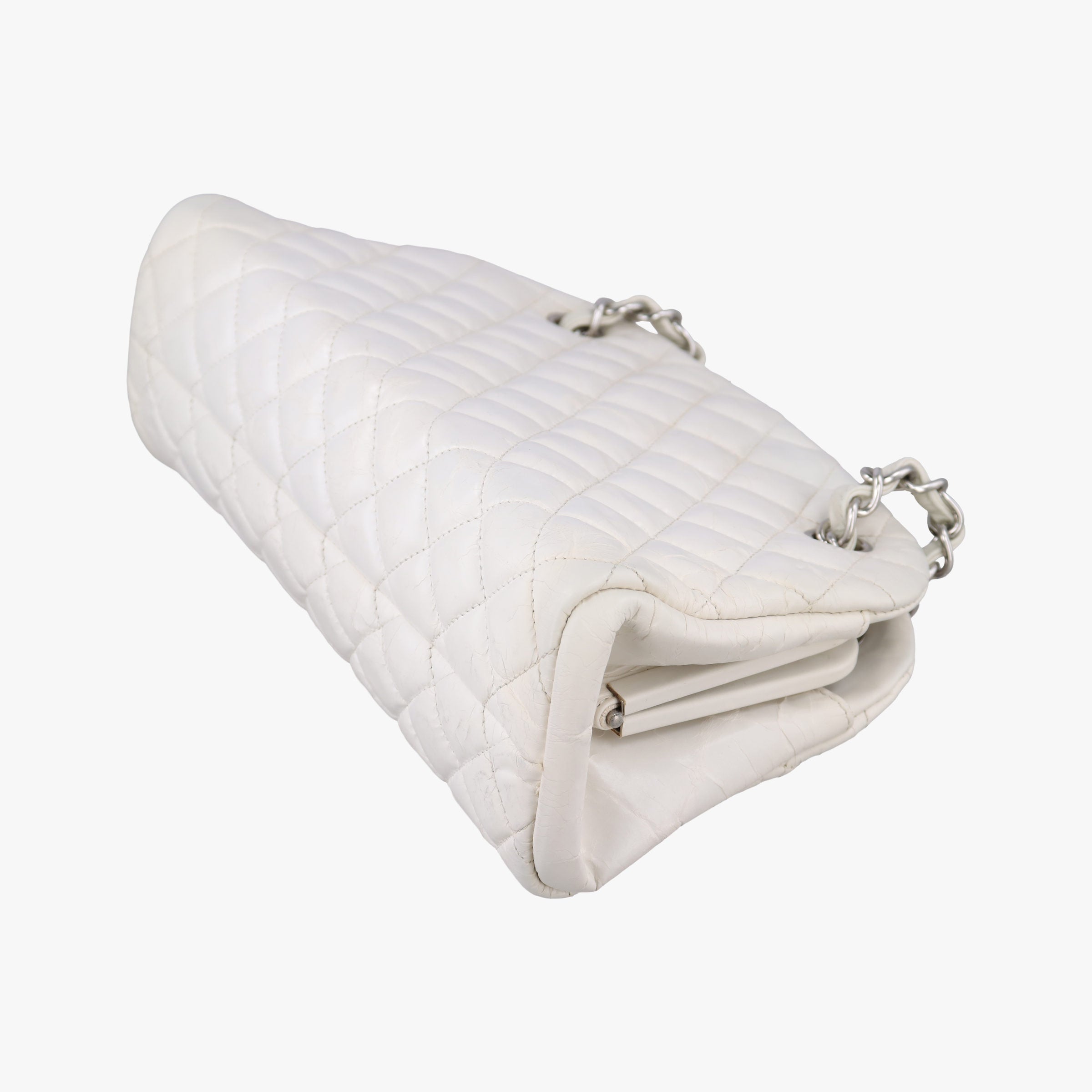 Mademoiselle Bowling White Leather A66868 15744670マドモアゼル ボーリング ホワイト レザー A66868 15744670