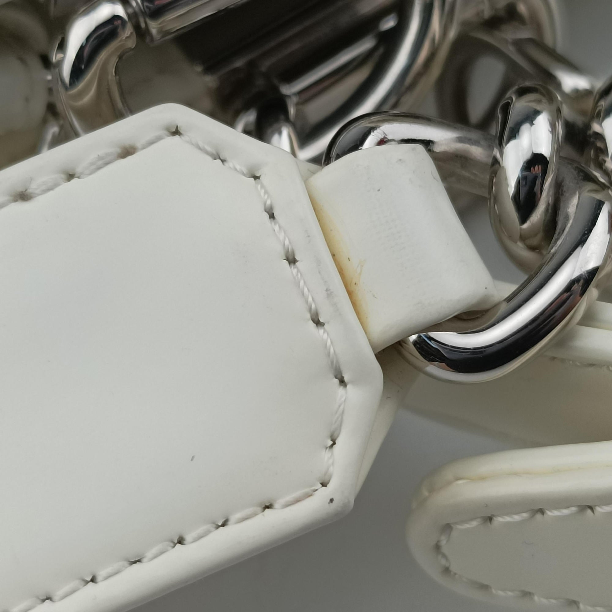 Boy Chanel White Leather A67019 16157345ボーイシャネル ホワイト レザー A67019 16157345