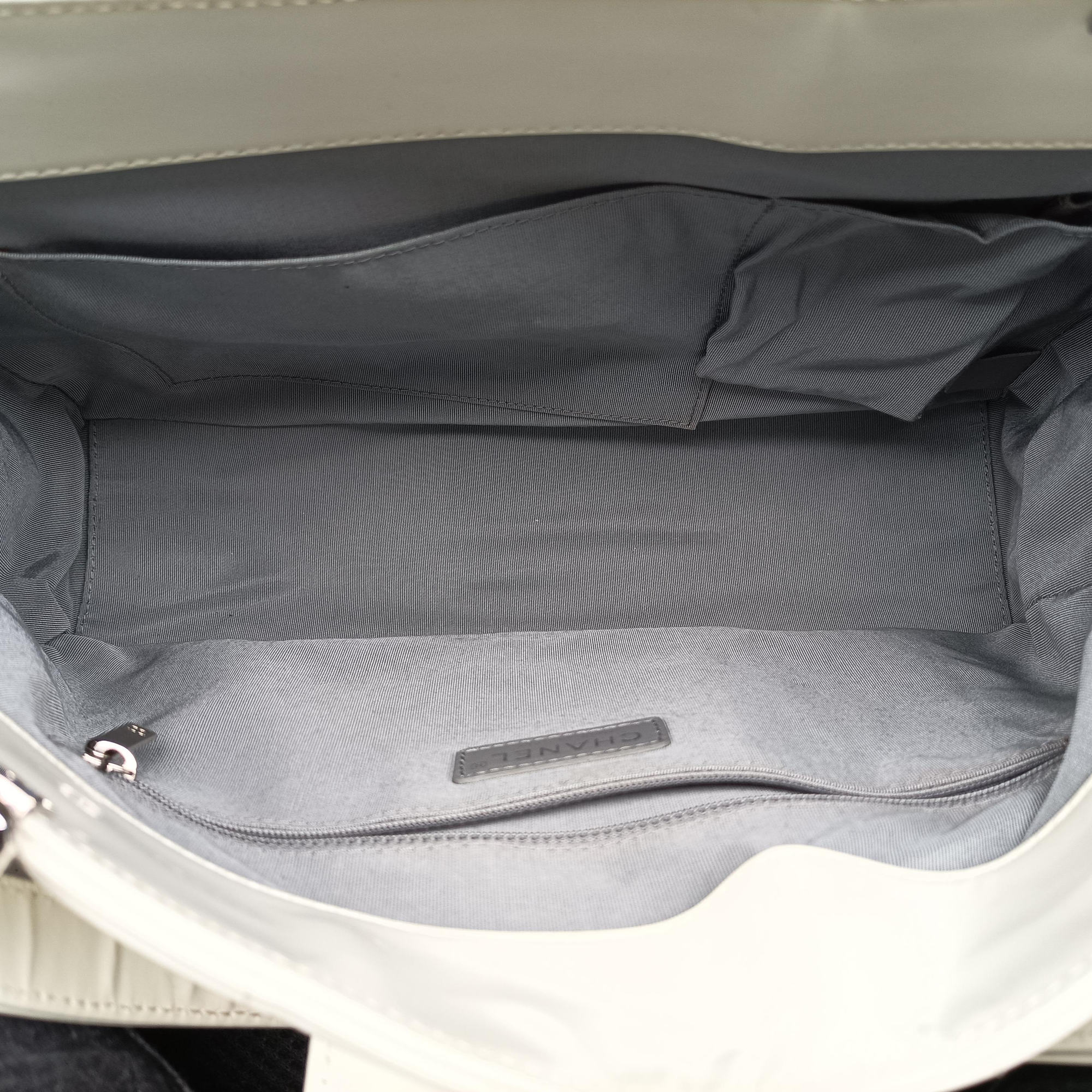 Boy Chanel White Leather A67019 16157345ボーイシャネル ホワイト レザー A67019 16157345