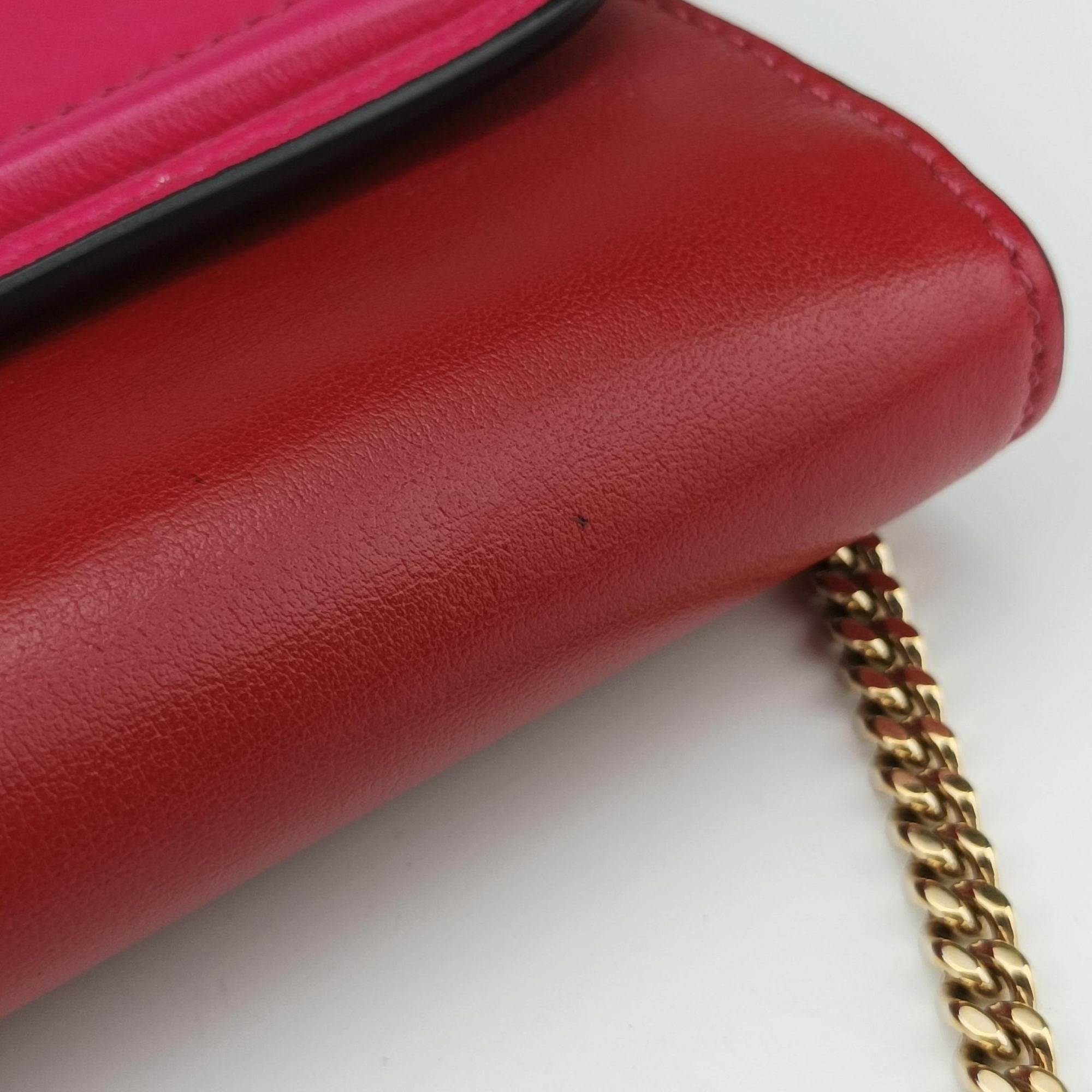 DV One Medusa Red Leather CLG416523235145DV Oneメドゥーサ レッド レザー CLG416523235145