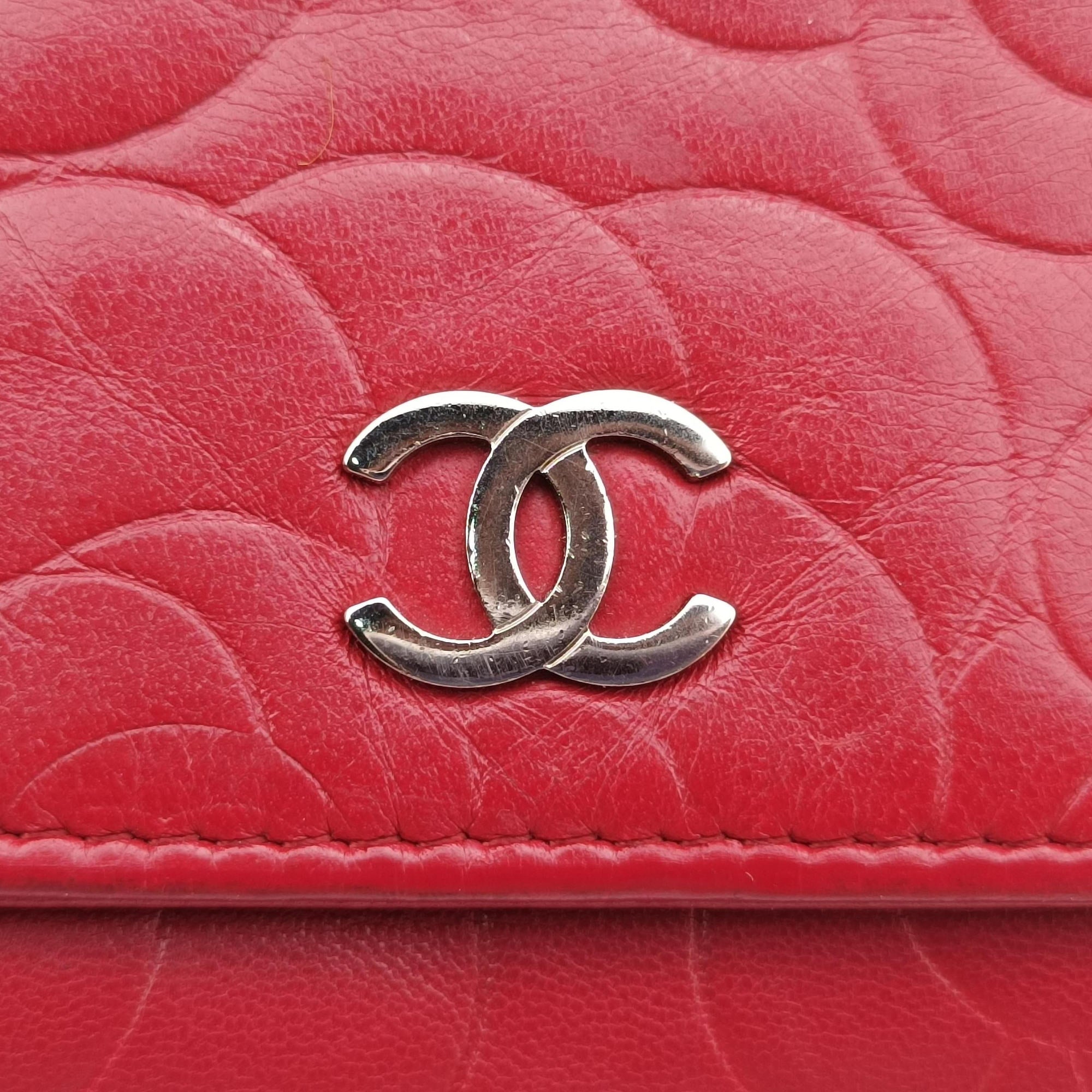 camellia Red lambskin A47421 15120760カメリア レッド ラムスキン A47421 15120760