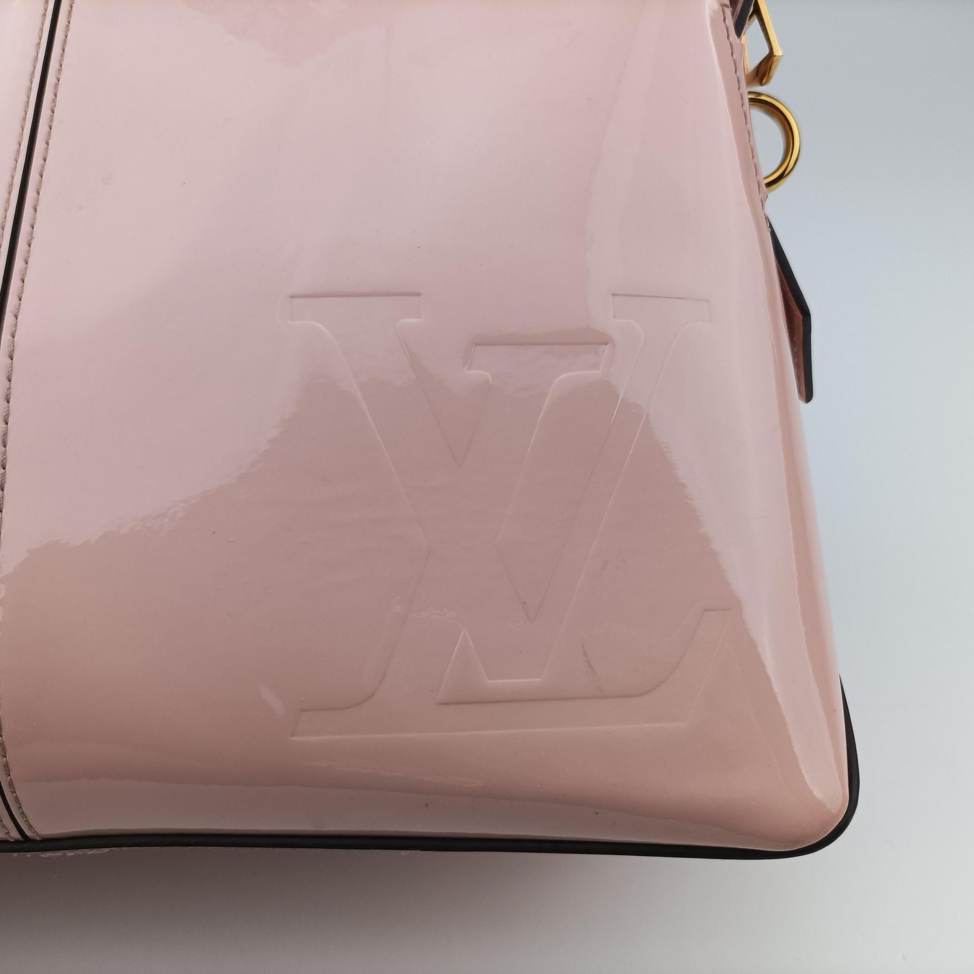 Tote Miroir Rose Ballerine Vernis M54639 SN4177トートミロワール ローズバレリーヌ ヴェルニ M54639 SN4177