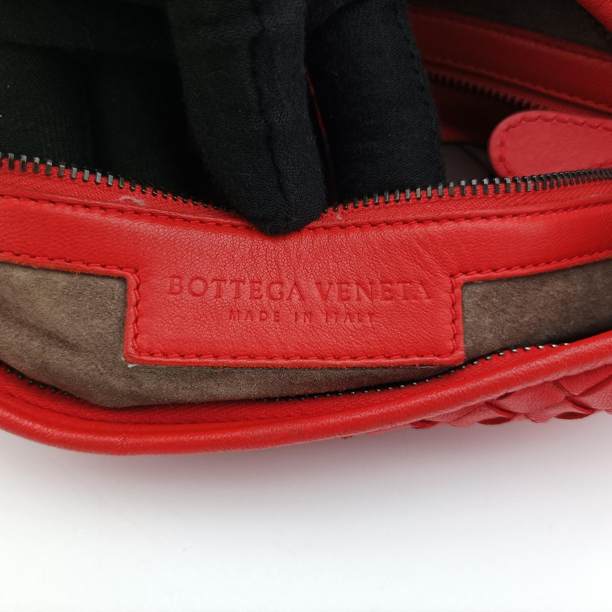 Intrecciato Red lambskin B00180493Uイントレチャート レッド ラムスキン B00180493U