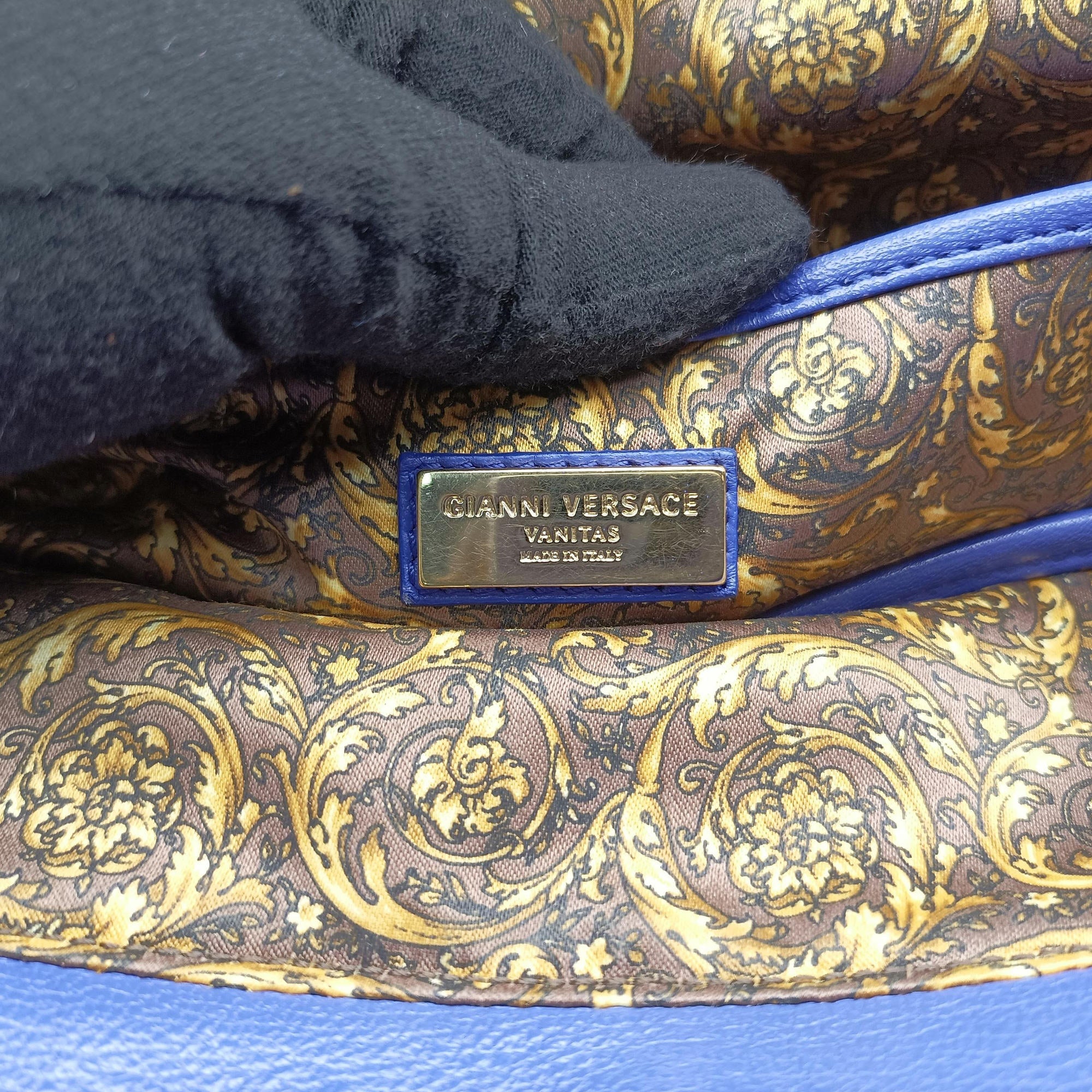 Vanitas Medusa Blue leather 007 028 494 528ヴァニタス メデューサ ブルー レザー 007 028 494 528