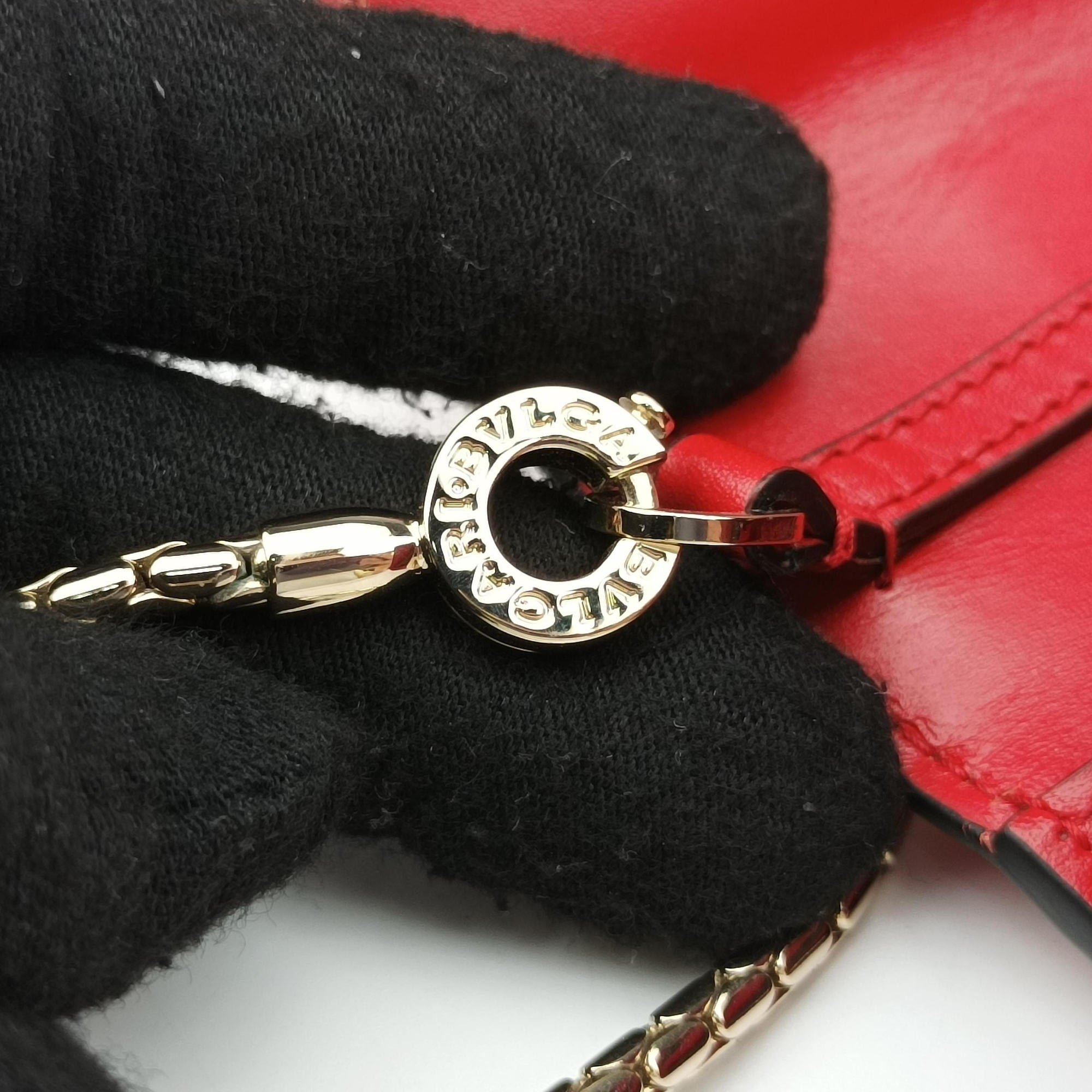 SERPENTI FOREVER Red Leather EL.A18.284918セルペンティ フォーエバー レッド レザー EL.A18.284918