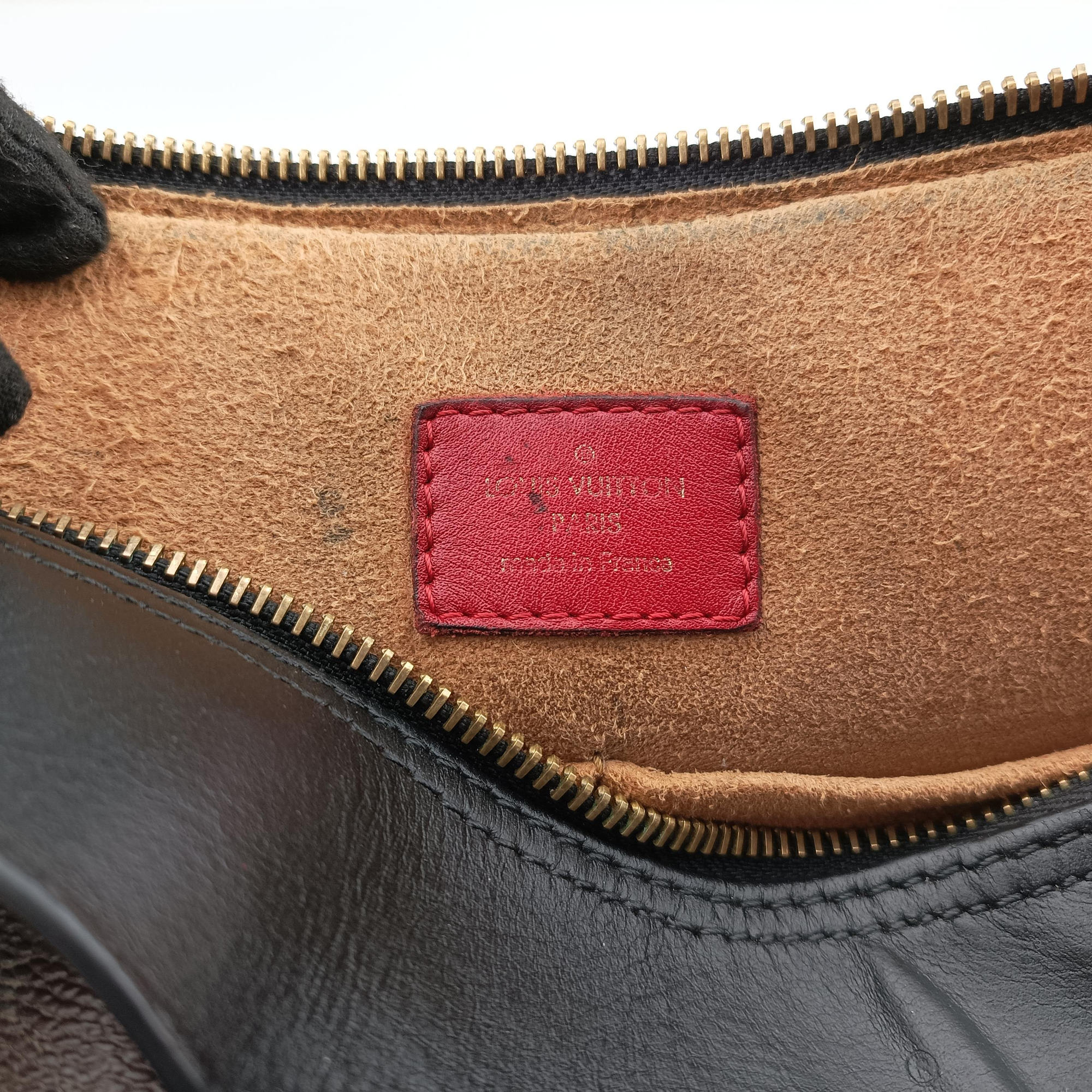 TUILERIES tote Brown×Noir×Red Monogram Canvas ácalf leather M41454 FL3177テュイルリートート モノグラム/ブラウン×ノワール×レッド モノグラムキャンバス×カーフレザー M41454 FL3177