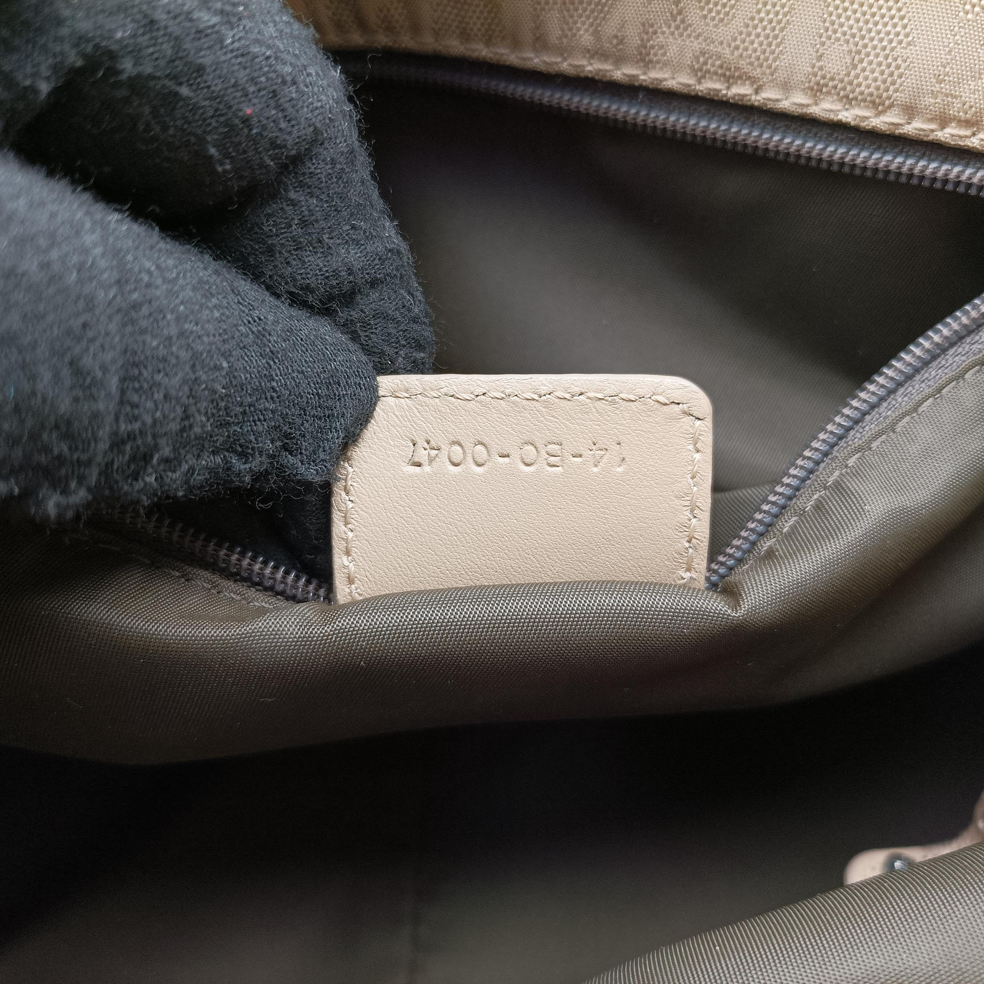Lovely Trotter khaki Cotton Canvas × Leather 14-BO-0047ラブリー トロッター カーキ コットンキャンバス ×レザー 14-BO-0047