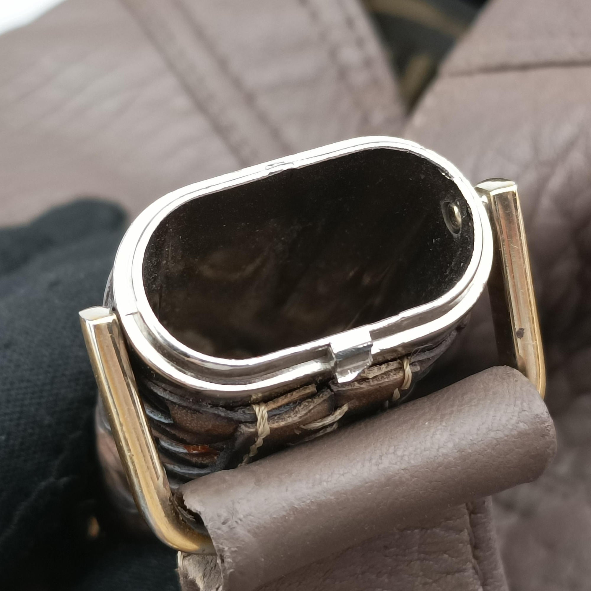 Spy Bag Brown leather 8BR589 Lot number unknownスパイバッグ ブラウン レザー 8BR589 製番不明