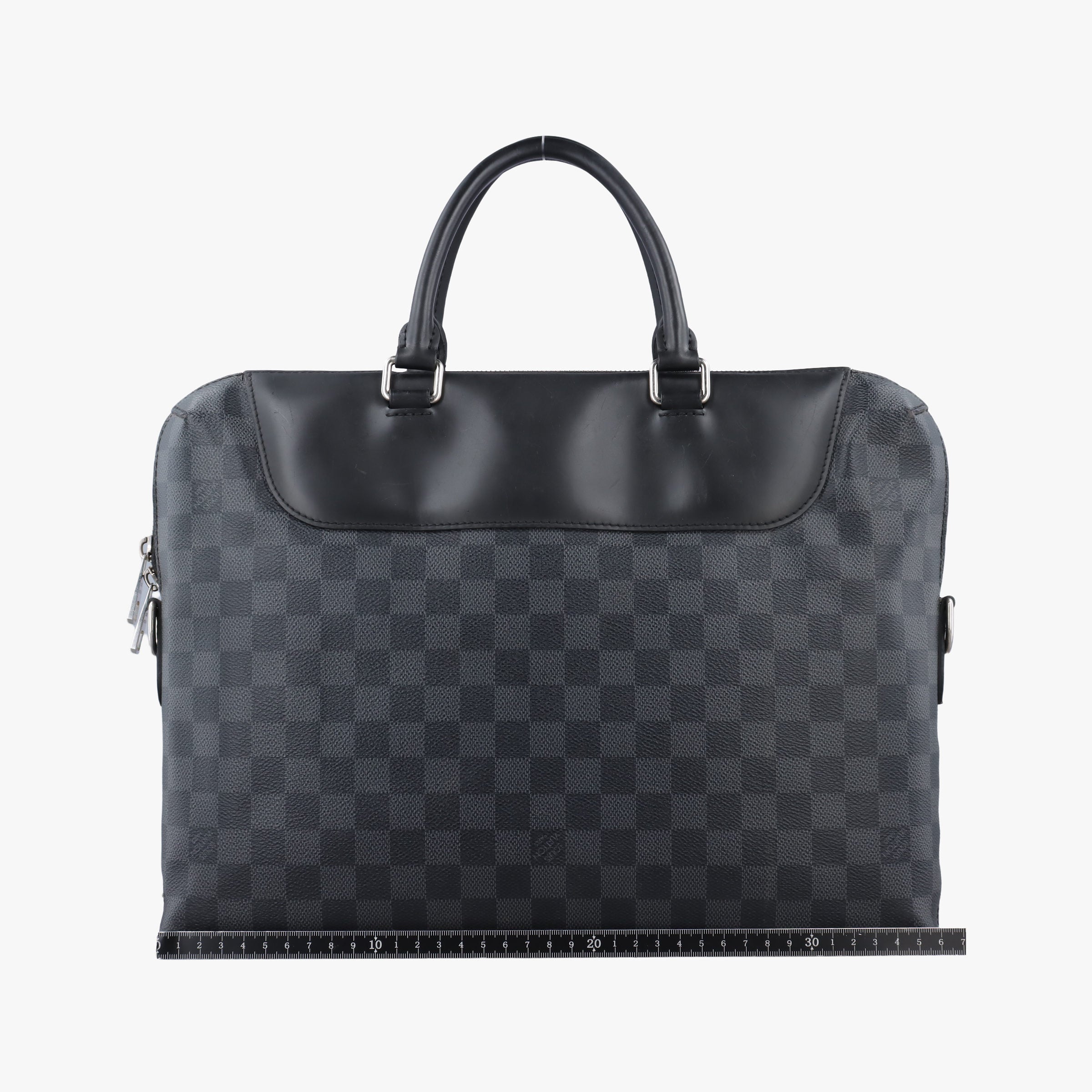 Porte-Documents Jour NM Noir Damier Graphite N48260 MB1156ポルトドキュマンジュール PDJ NM ノワール ダミエ グラフィット N48260 MB1156