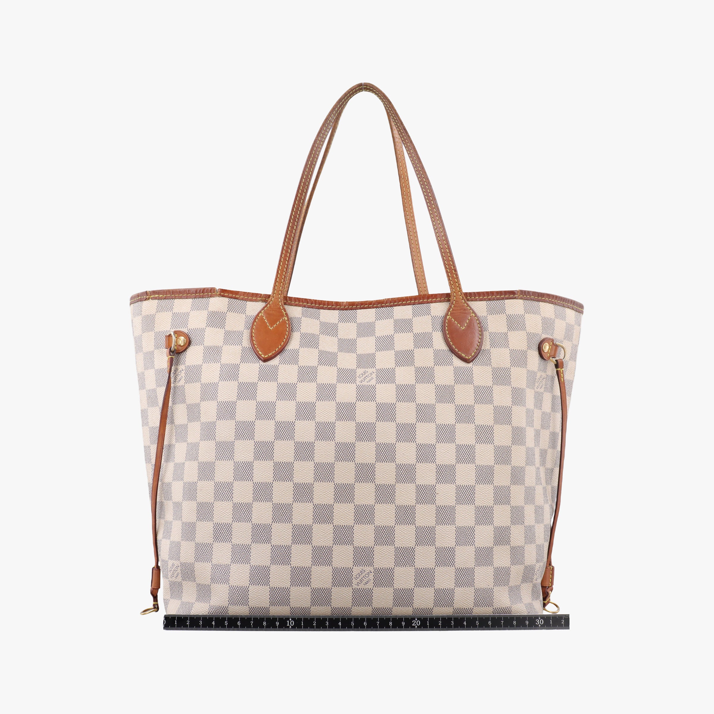 Neverfull MM Azur Damier Canvas N51107 AR2125ネヴァーフルMM アズール ダミエキャンバス N51107 AR2125