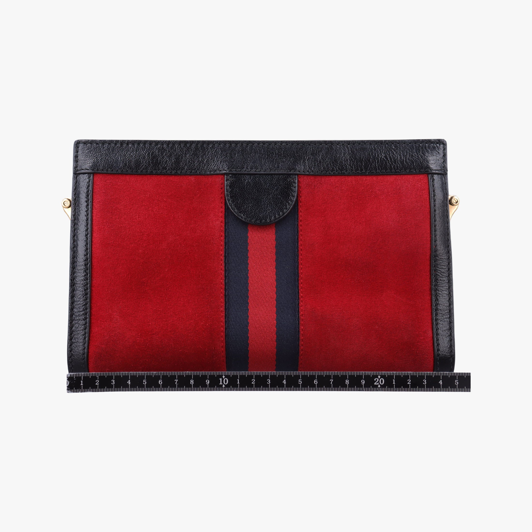 Ophidia Red×Black Suede×leather 503877 F024128585オフィディア レッド×ブラック スエード×レザー 503877 F024128585