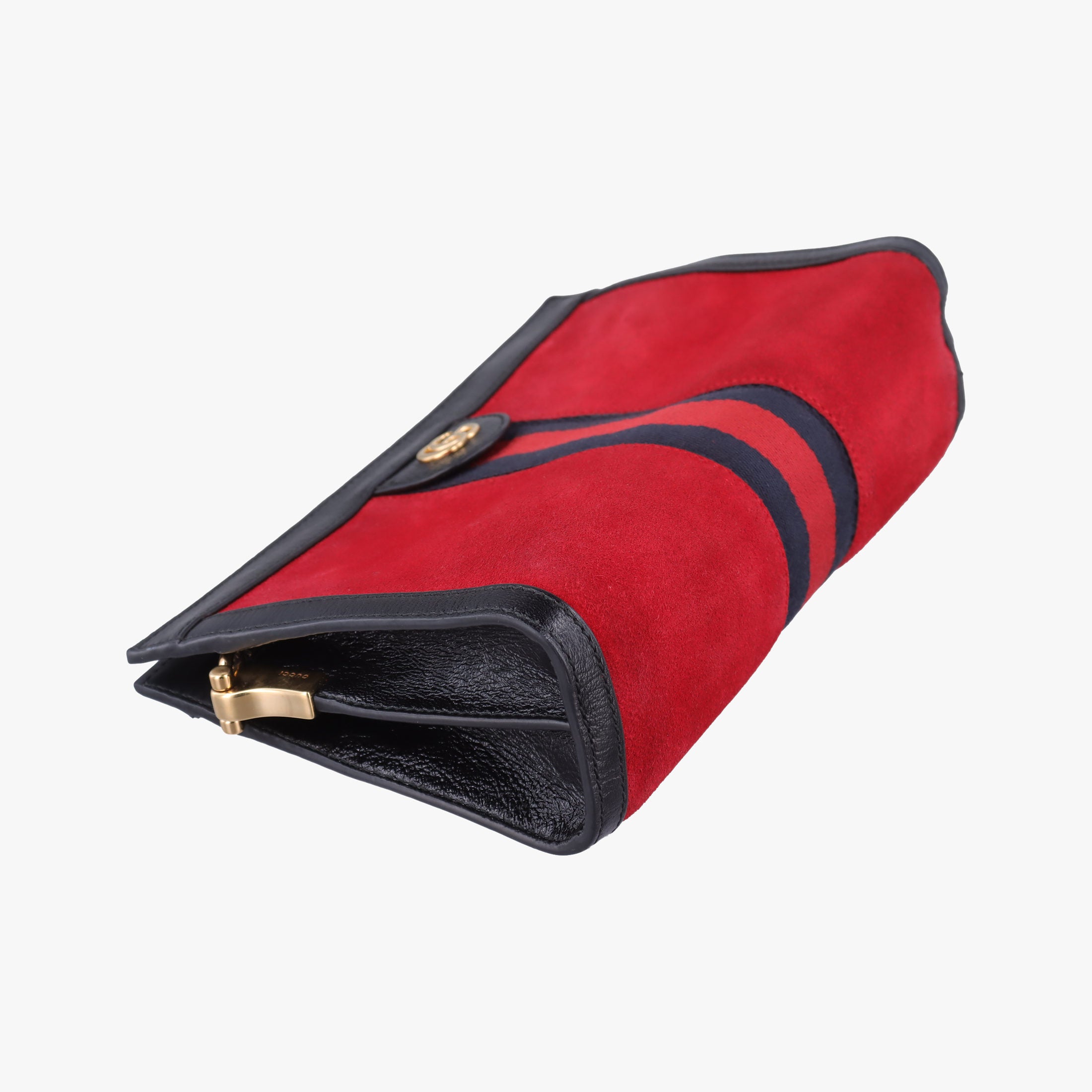 Ophidia Red×Black Suede×leather 503877 F024128585オフィディア レッド×ブラック スエード×レザー 503877 F024128585