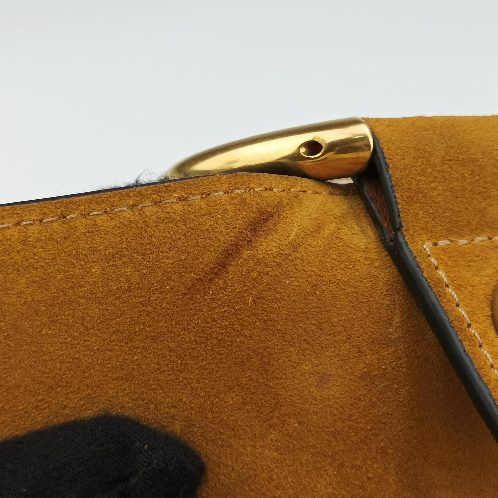 FAYE Yellow Leather × Suede 04-16-99-65フェイ イエロー レザー×スエード 04-16-99-65