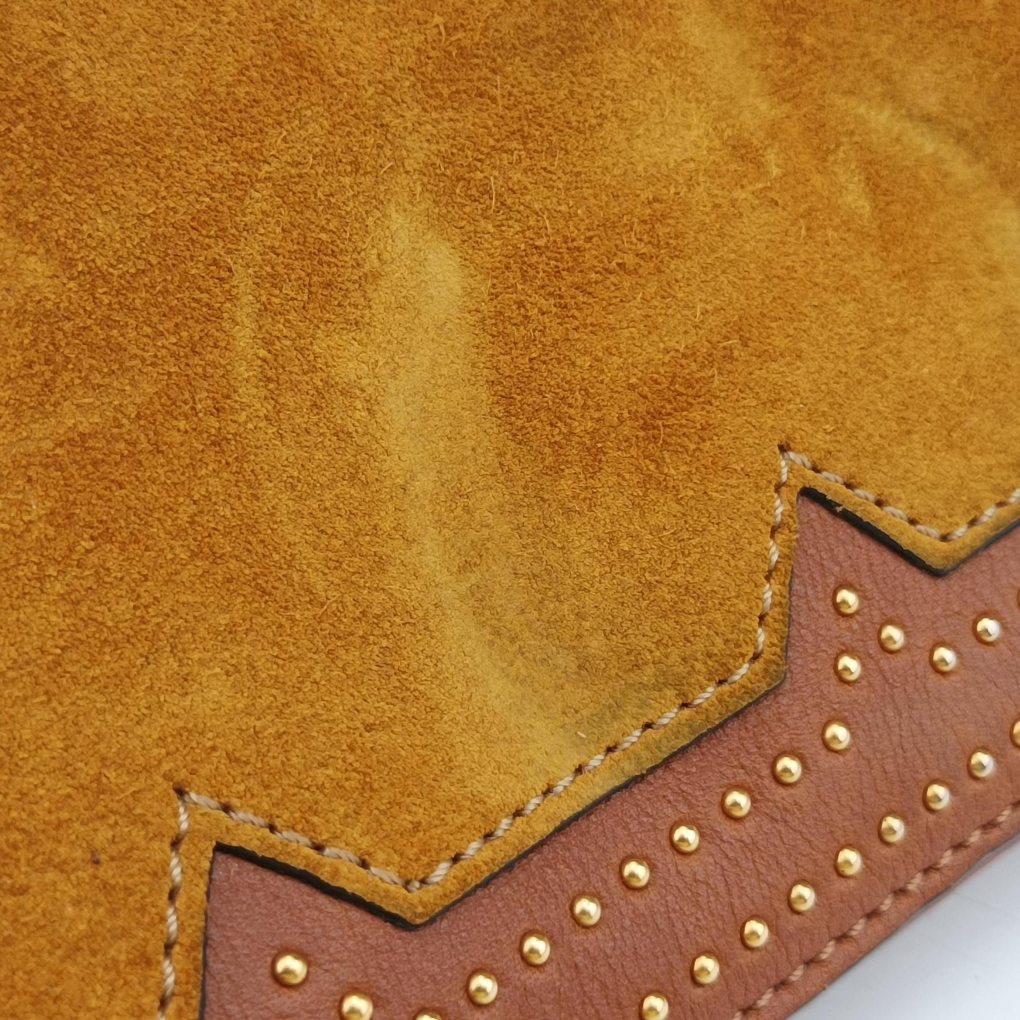 FAYE Yellow Leather × Suede 04-16-99-65フェイ イエロー レザー×スエード 04-16-99-65
