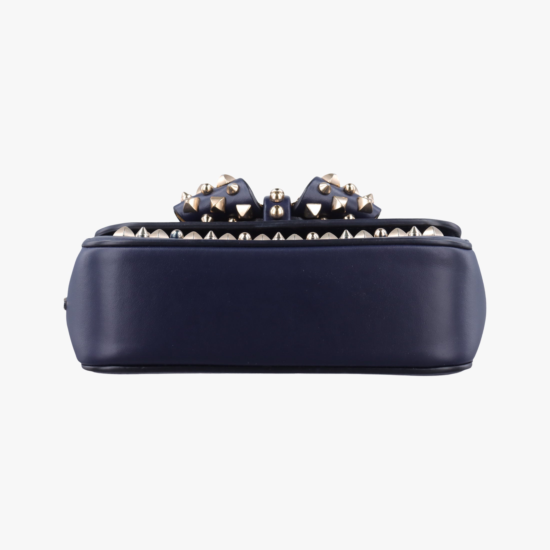 Night Tudor Spikes Small Sweet Charity Blue Leather ナイトチューダースパイクススモールスイートチャリティ ブルー レザー