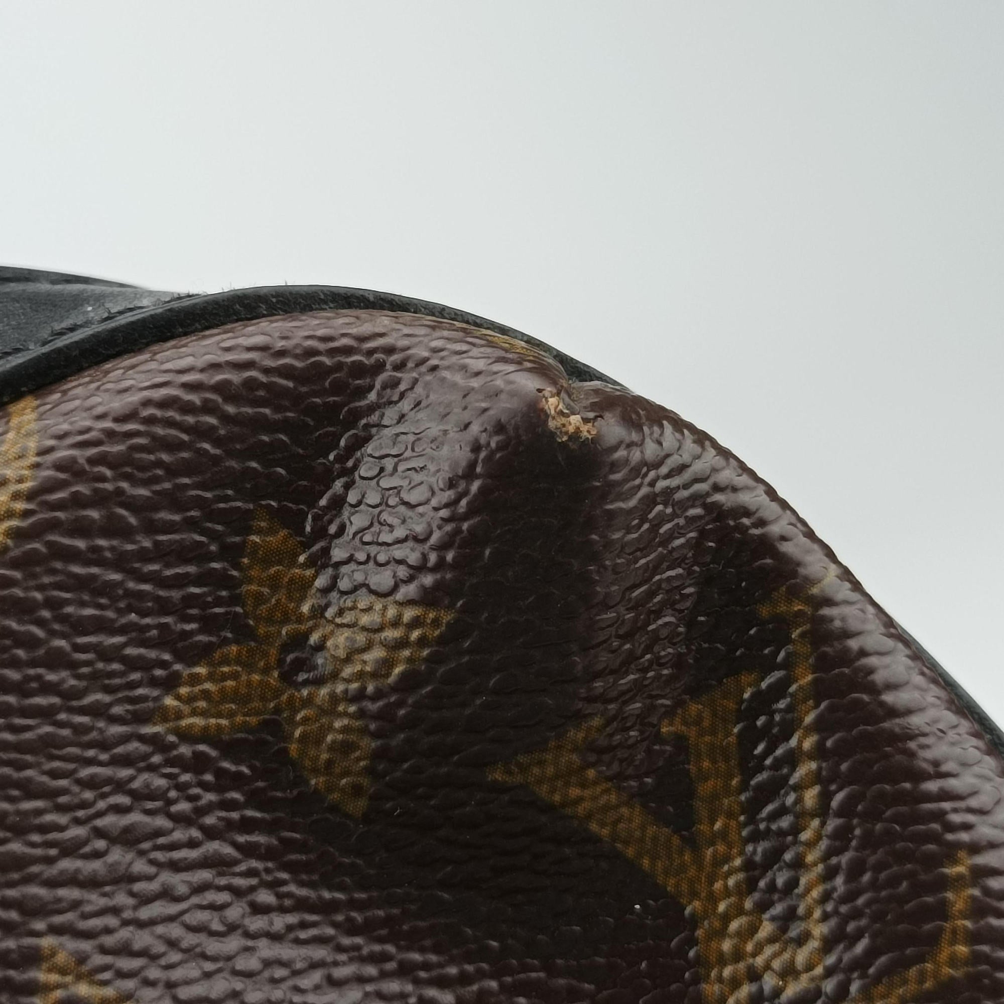 TORRES brown×black Monogram Macassar×calf leather M40387 SR4180トーレス モノグラム/ブラウン×ブラック モノグラムマカサー×カーフレザー M40387 SR4180
