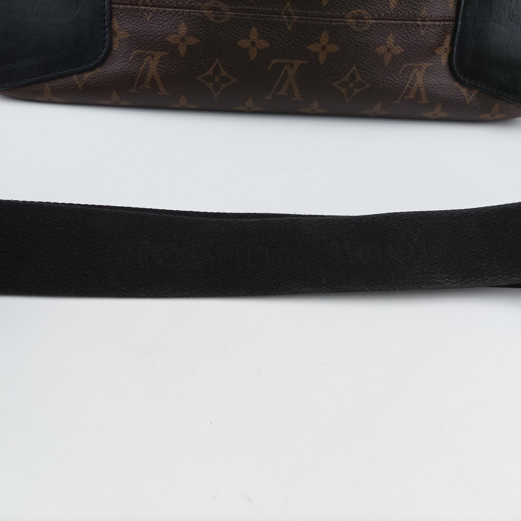 TORRES brown×black Monogram Macassar×calf leather M40387 SR4180トーレス モノグラム/ブラウン×ブラック モノグラムマカサー×カーフレザー M40387 SR4180