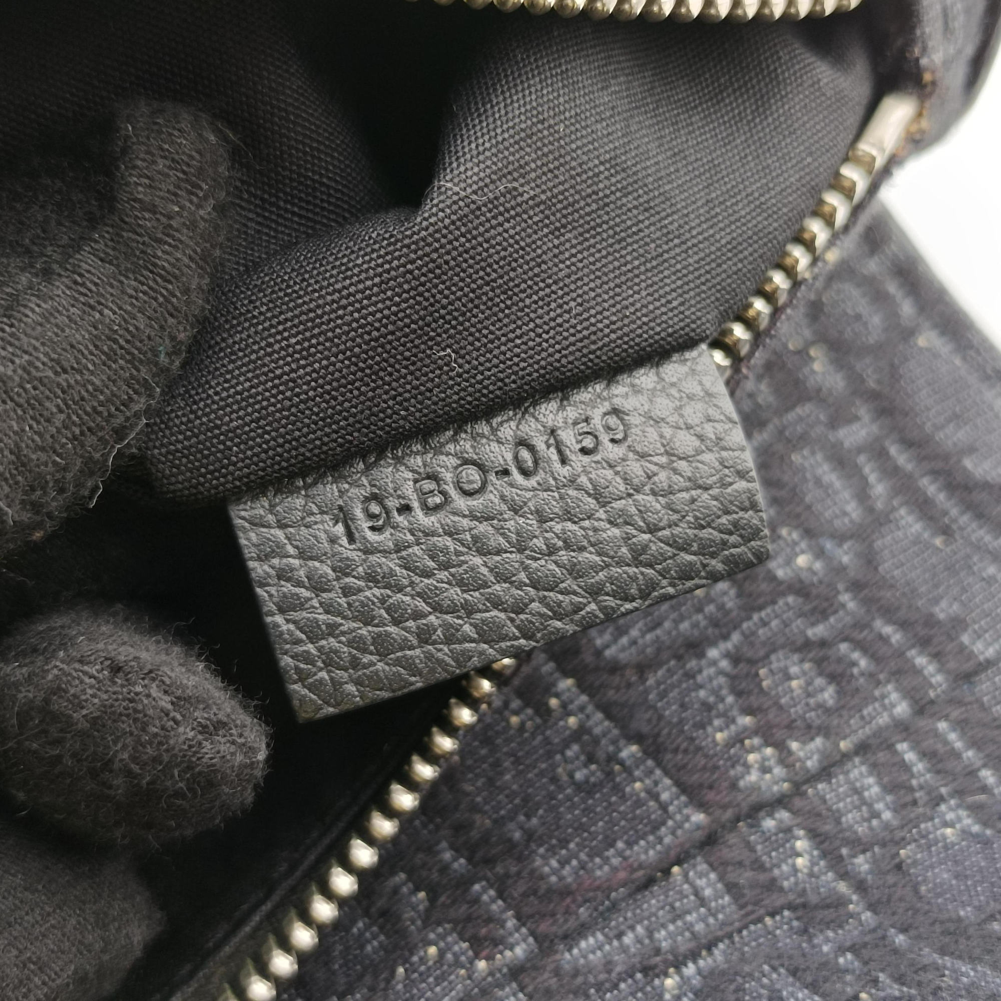Saddle Black Jacquard×Leather 1ADPO093YKY 19-BO-0159サドル ブラック ジャガード×レザー 1ADPO093YKY 19-BO-0159