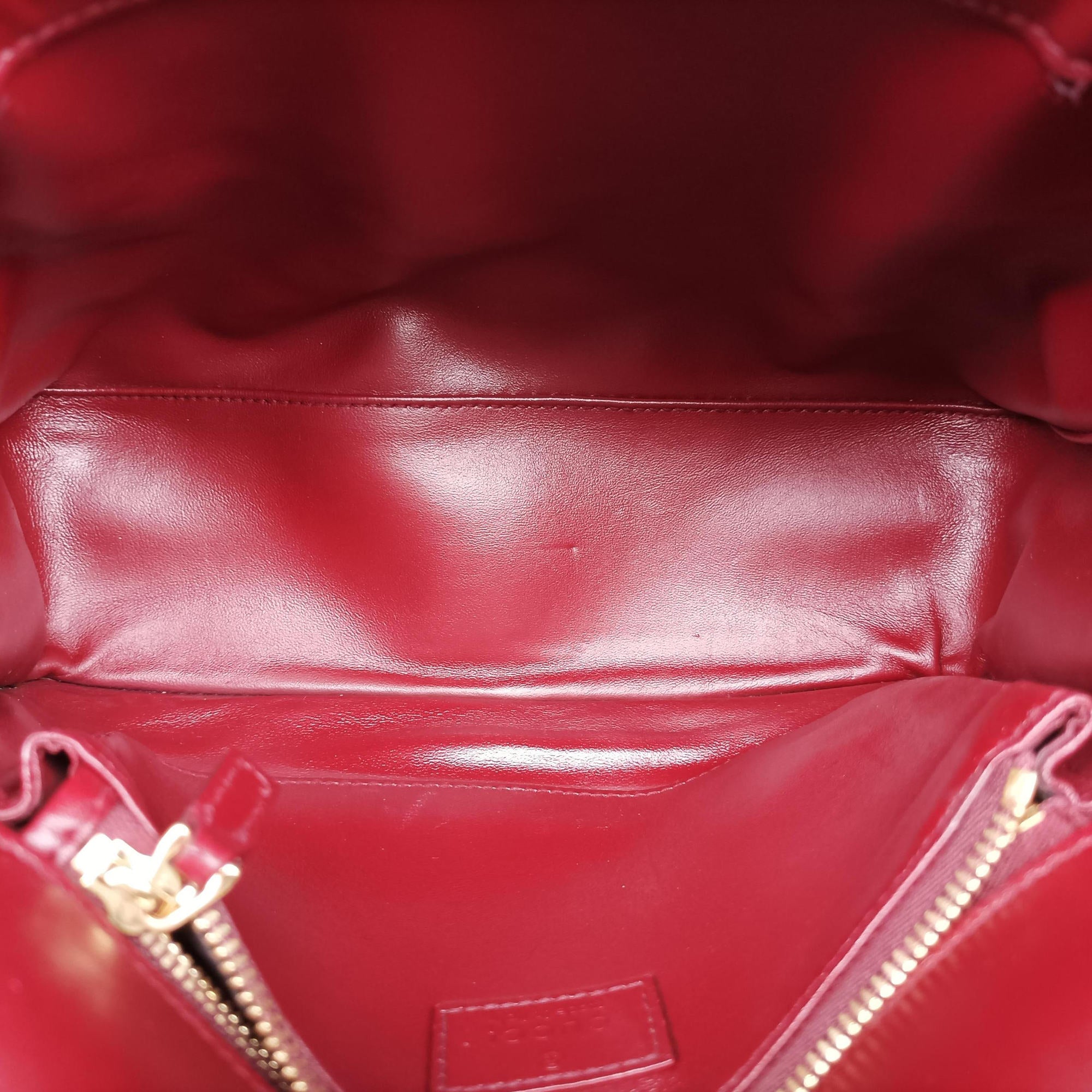 Mini Deco Burgundy Leather 740834 F040768439ミニデコ ワインレッド レザー 740834 F040768439