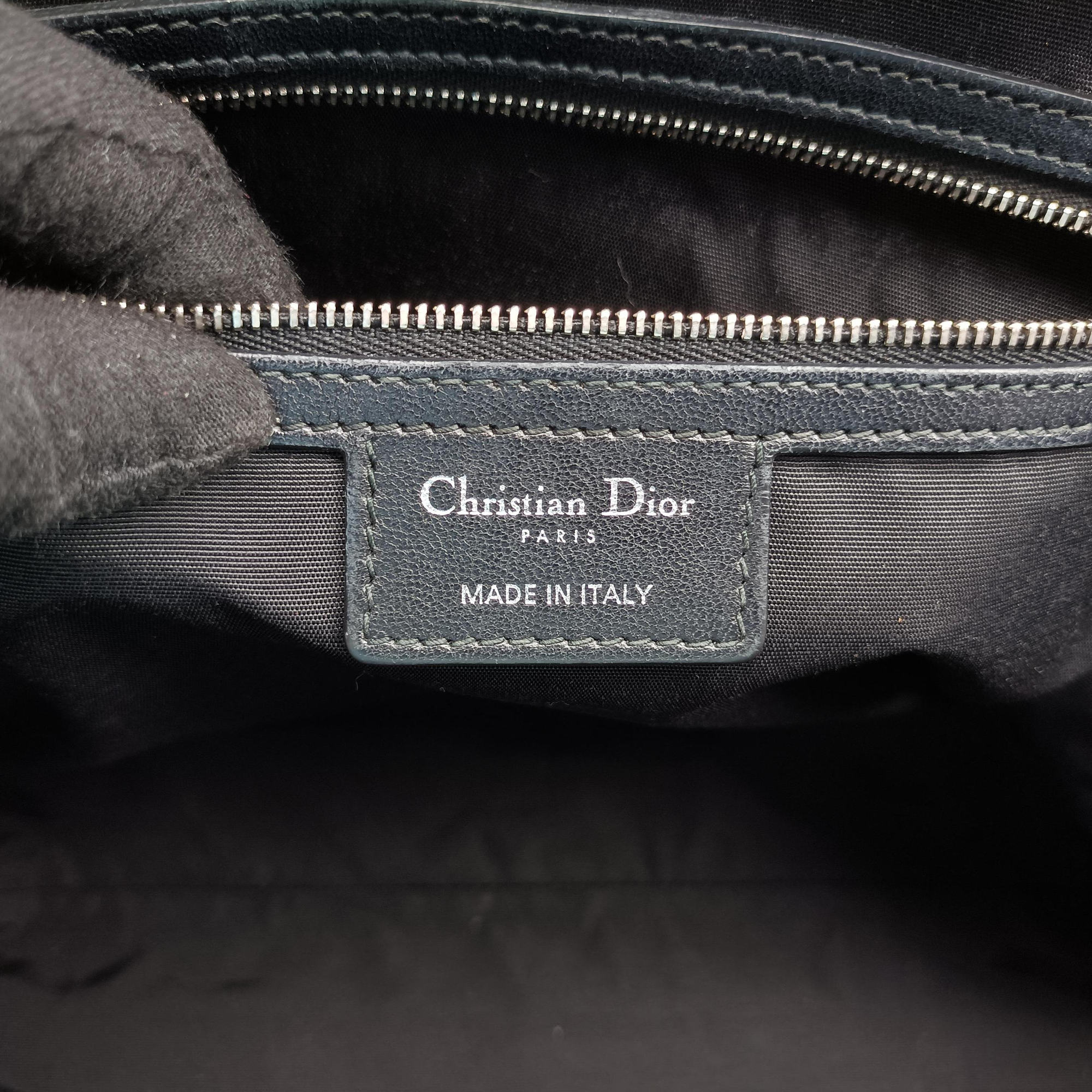 Cannage Soft Shopping Black lambskin 17-BO-0174ディオールソフト ブラック ラムスキン 17-BO-0174