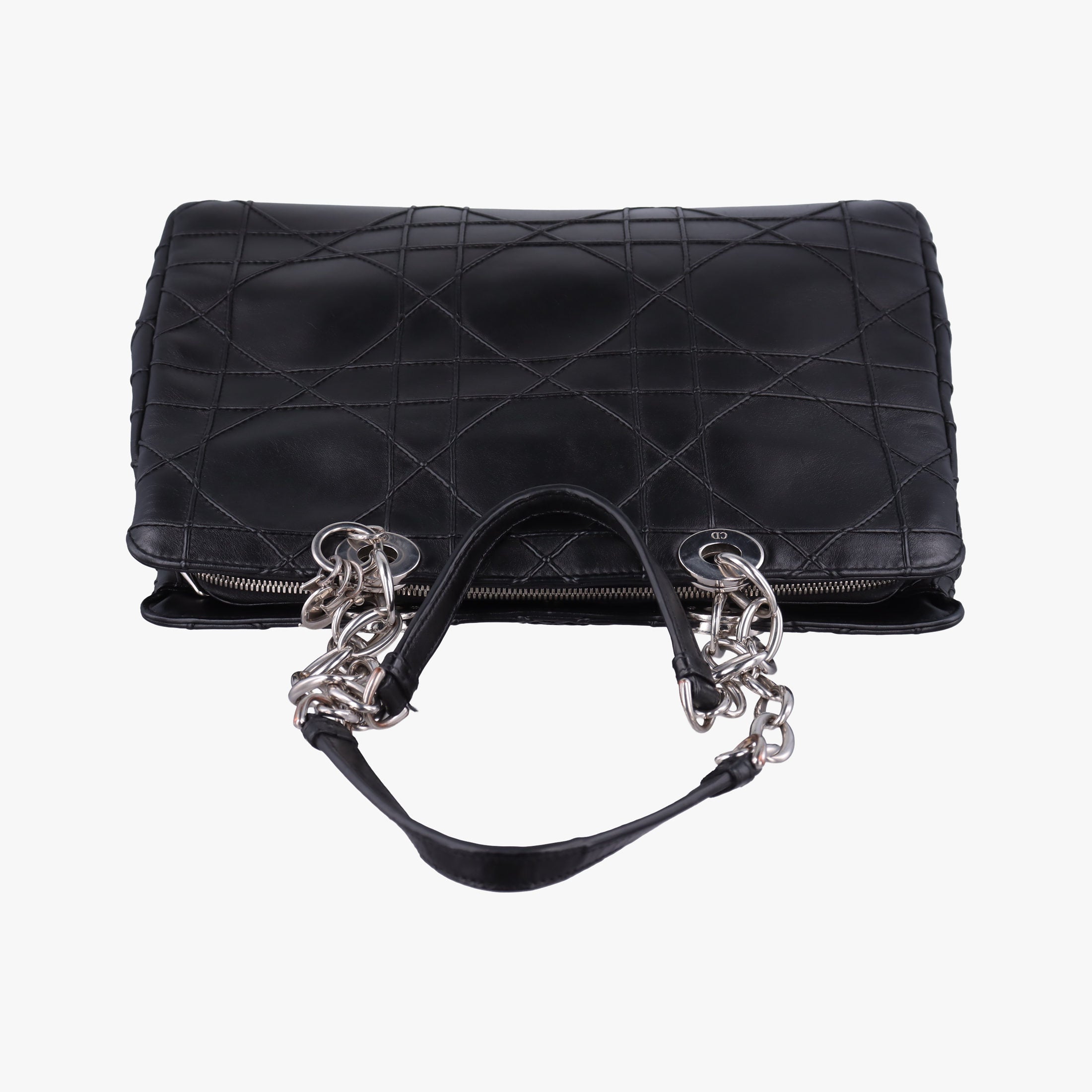 Cannage Soft Shopping Black lambskin 17-BO-0174ディオールソフト ブラック ラムスキン 17-BO-0174