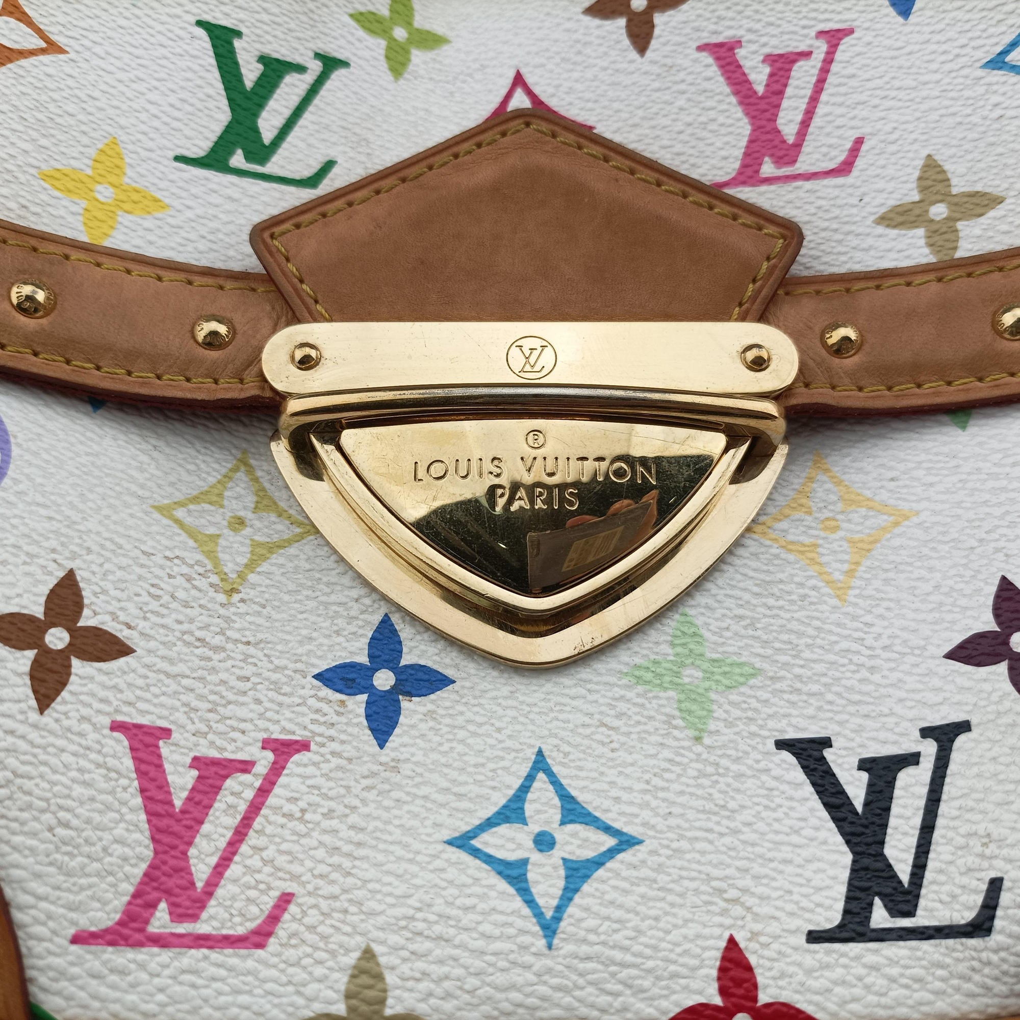 RITA white Monogram Multicolor M40125 DU0059リタ ブロン モノグラム マルチカラー M40125 DU0059