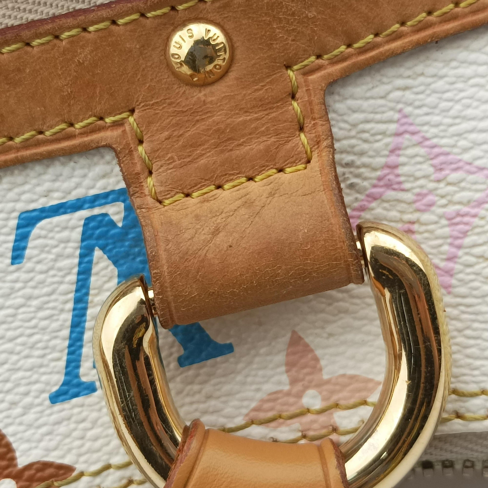 RITA white Monogram Multicolor M40125 DU0059リタ ブロン モノグラム マルチカラー M40125 DU0059