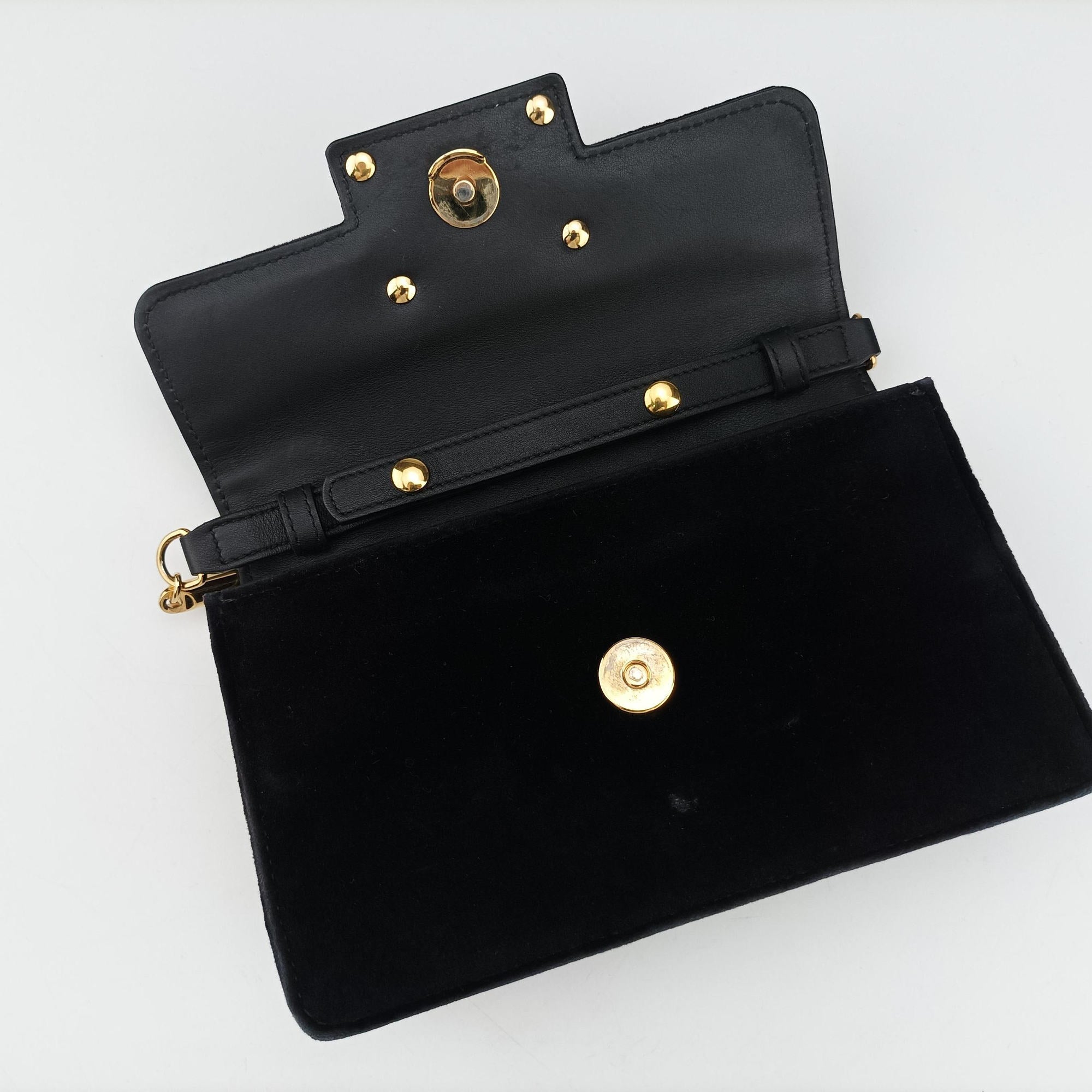 Square G Black velour 544242 D026485599スクエアG ブラック ベロア 544242 D026485599